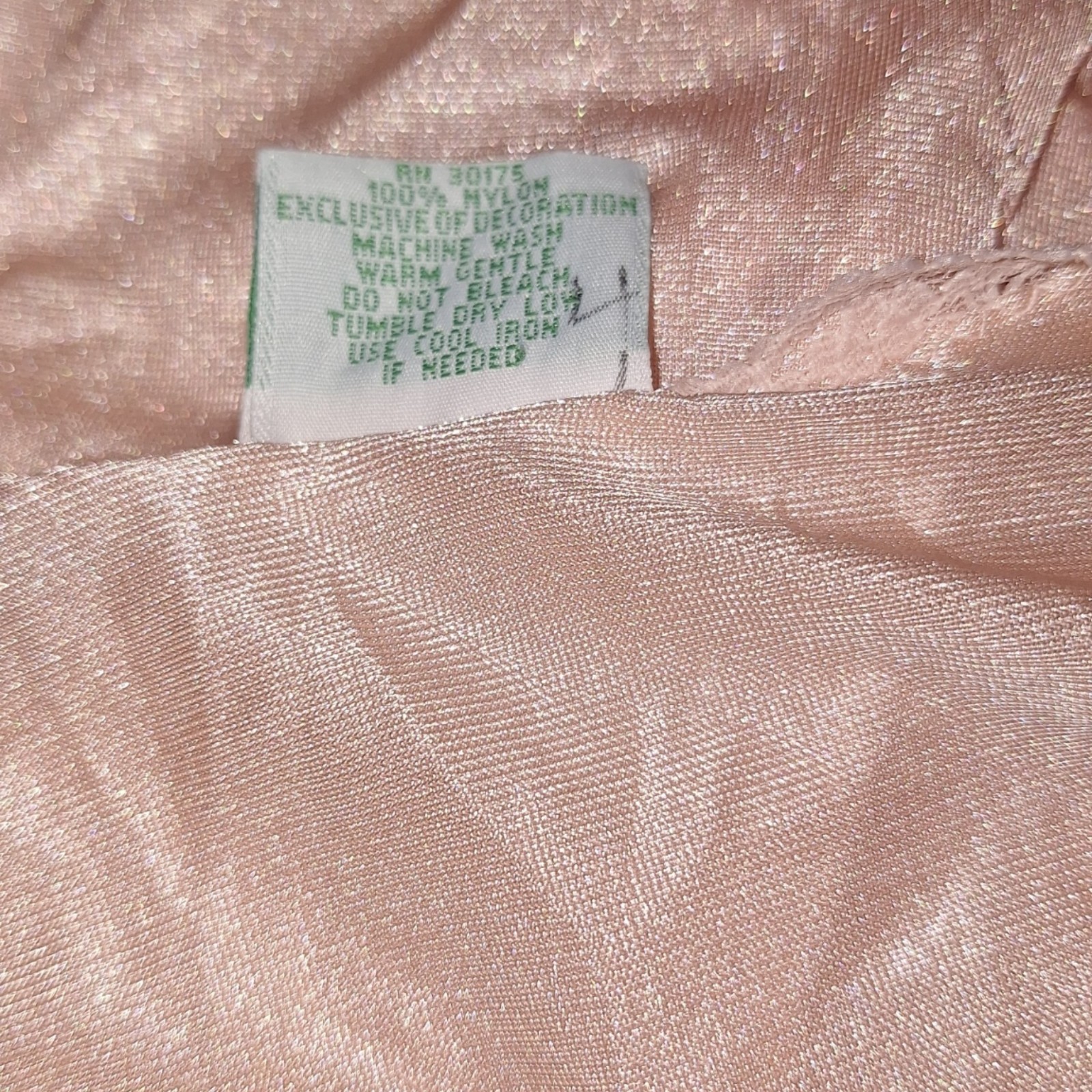 Vtg Jill Andrea of New York Pink Sheer Lace Peignoir Set Coquette Cottagecore