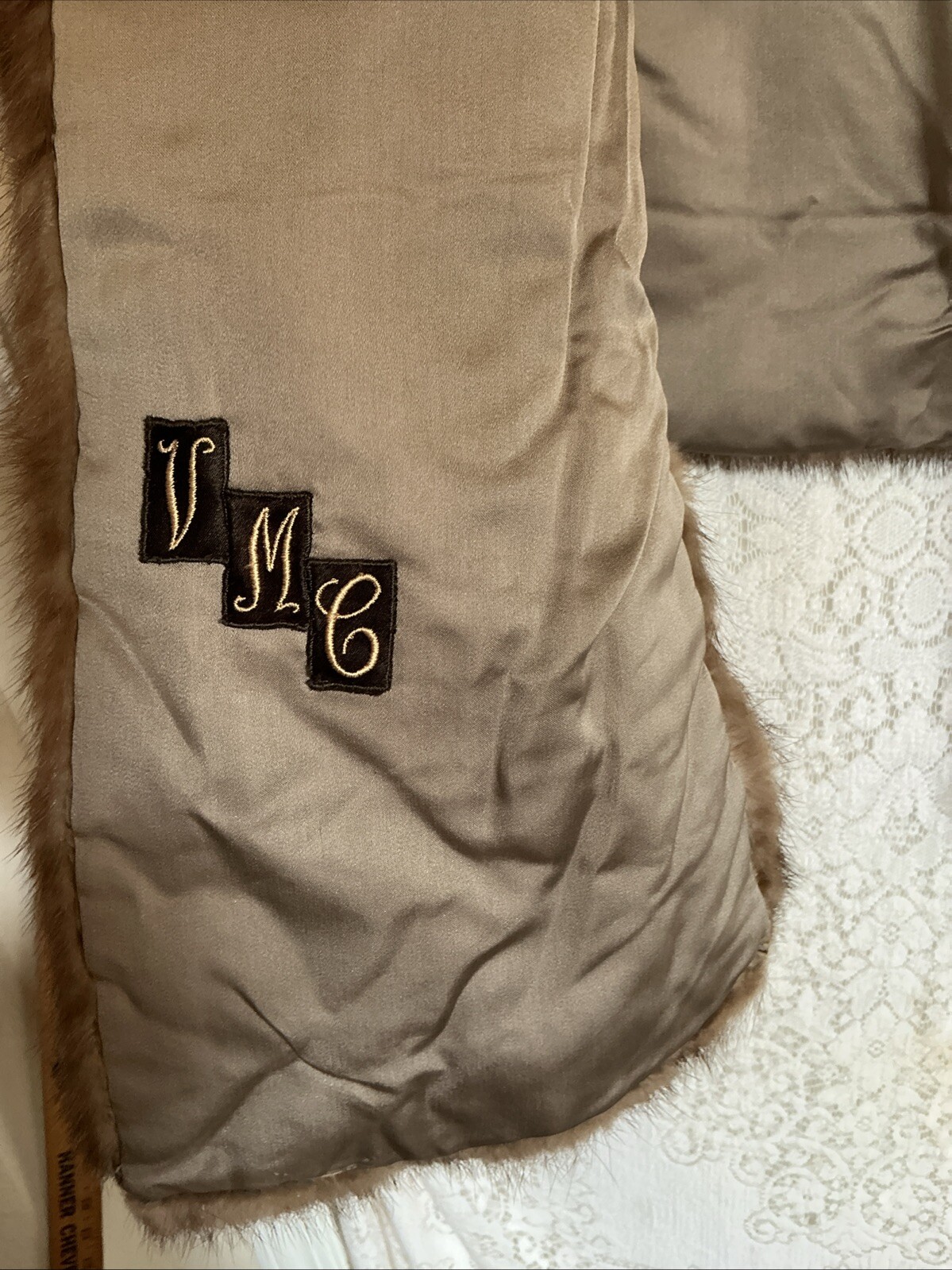 Vintage Elegant Mink Fur Cape Rice’s Fur Salon USA