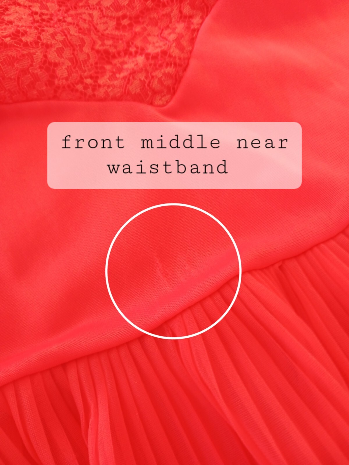 Vintage SEAMPRUFE Sz 34 Coral Pleat Lacy Chiffon Slip Lingerie Sexy Sheer Pinup