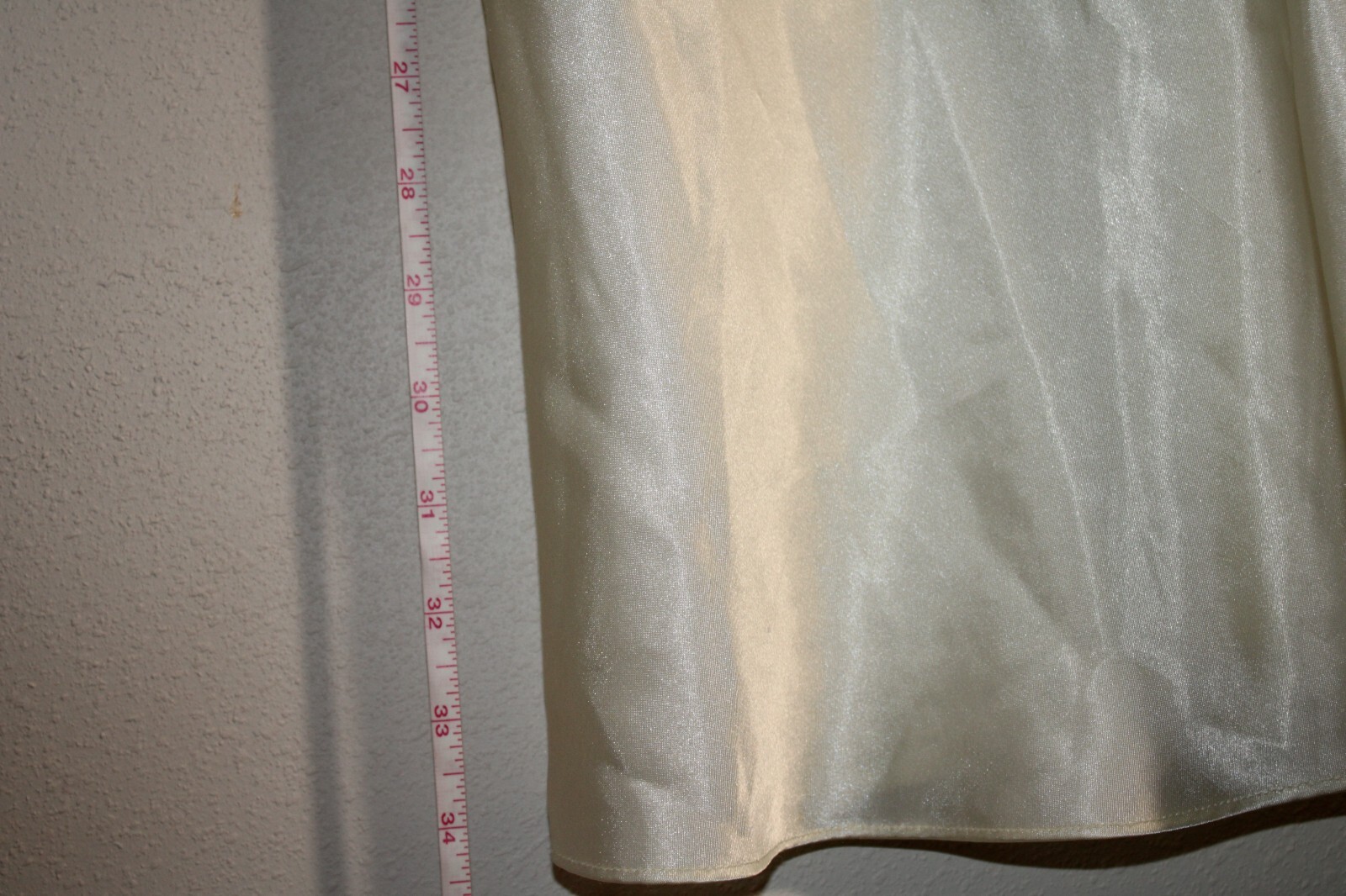 Vintage Nightgown No Size RN31289 Cream Off White Slip Night Sleepwear