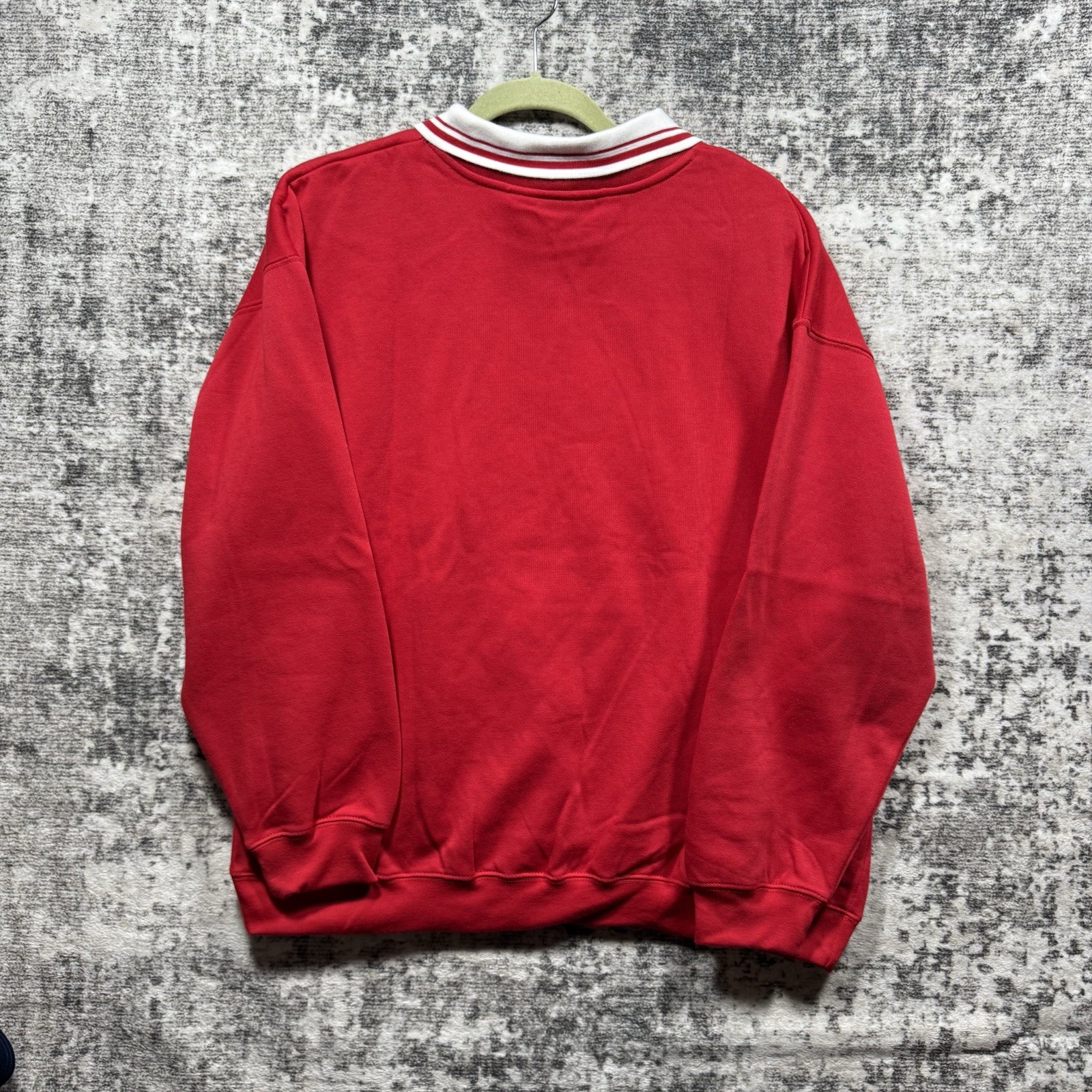 VTG Bolo Spirit Women’s XL Red collared Embroidered Teddy Bear Sweatshirt