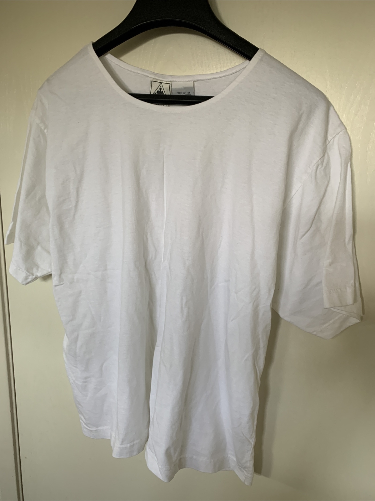 W.I.P. Made In Greece Vintage 1970’s White T Shirt Womens Size Large