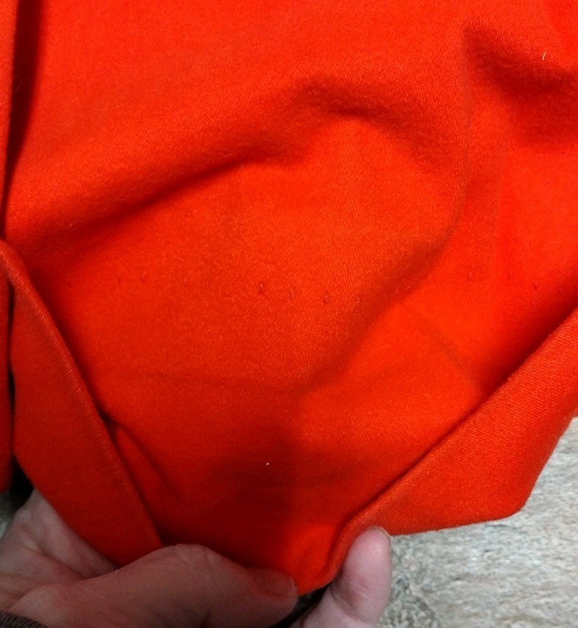 Vintage 1970s Red Wide Leg Women’s Pants Size 6L Talon Zipper
