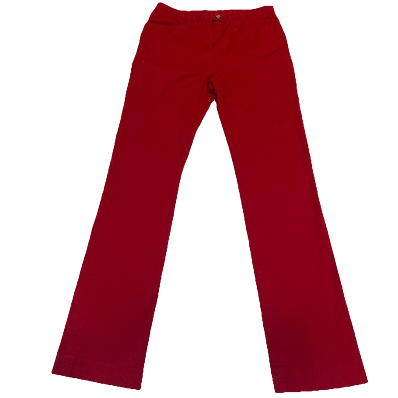 Vintage Valentino Sport Red Pants 90s Made in Italy Size S 42 VTG