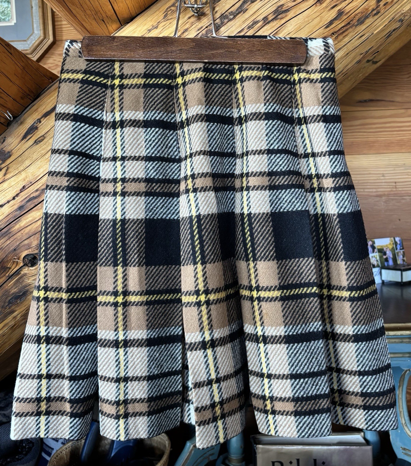 Vintage 1960S Wool Pandora Costume Maker Skirt