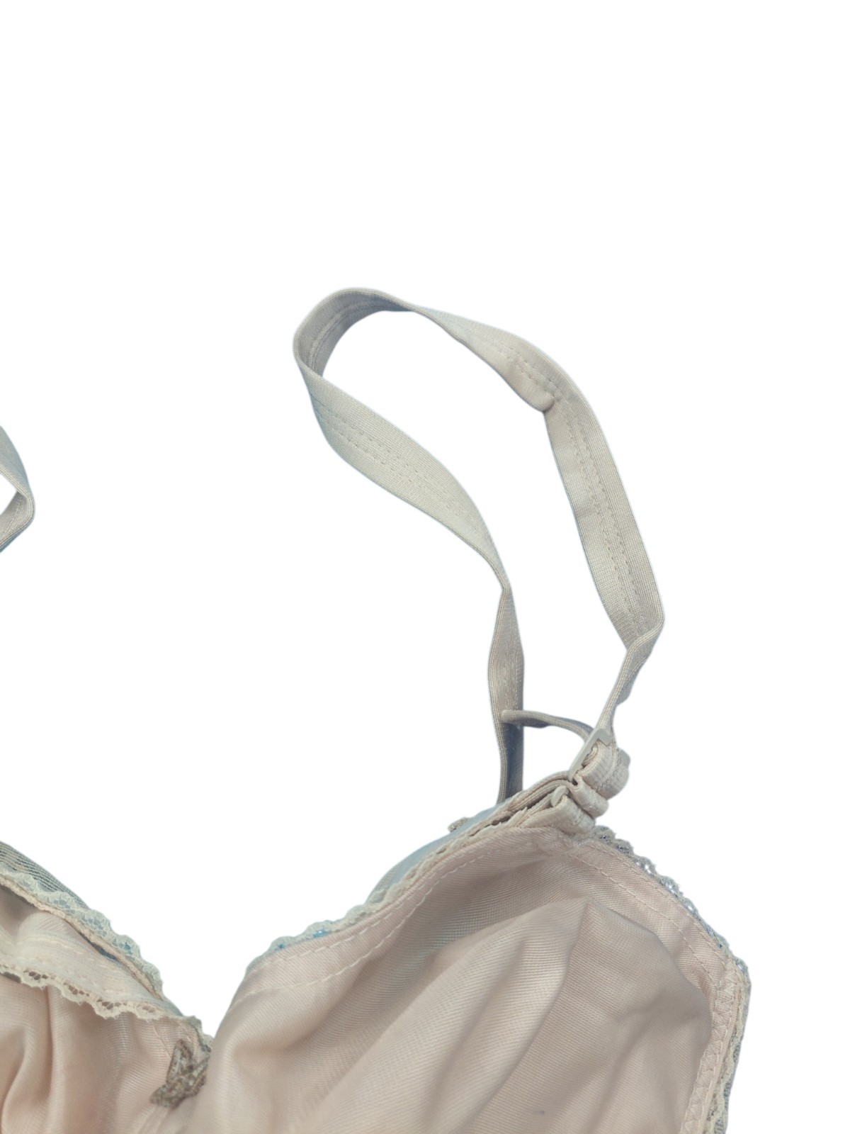 Vintage Lady Cameo Lingerie Bra Size 26E