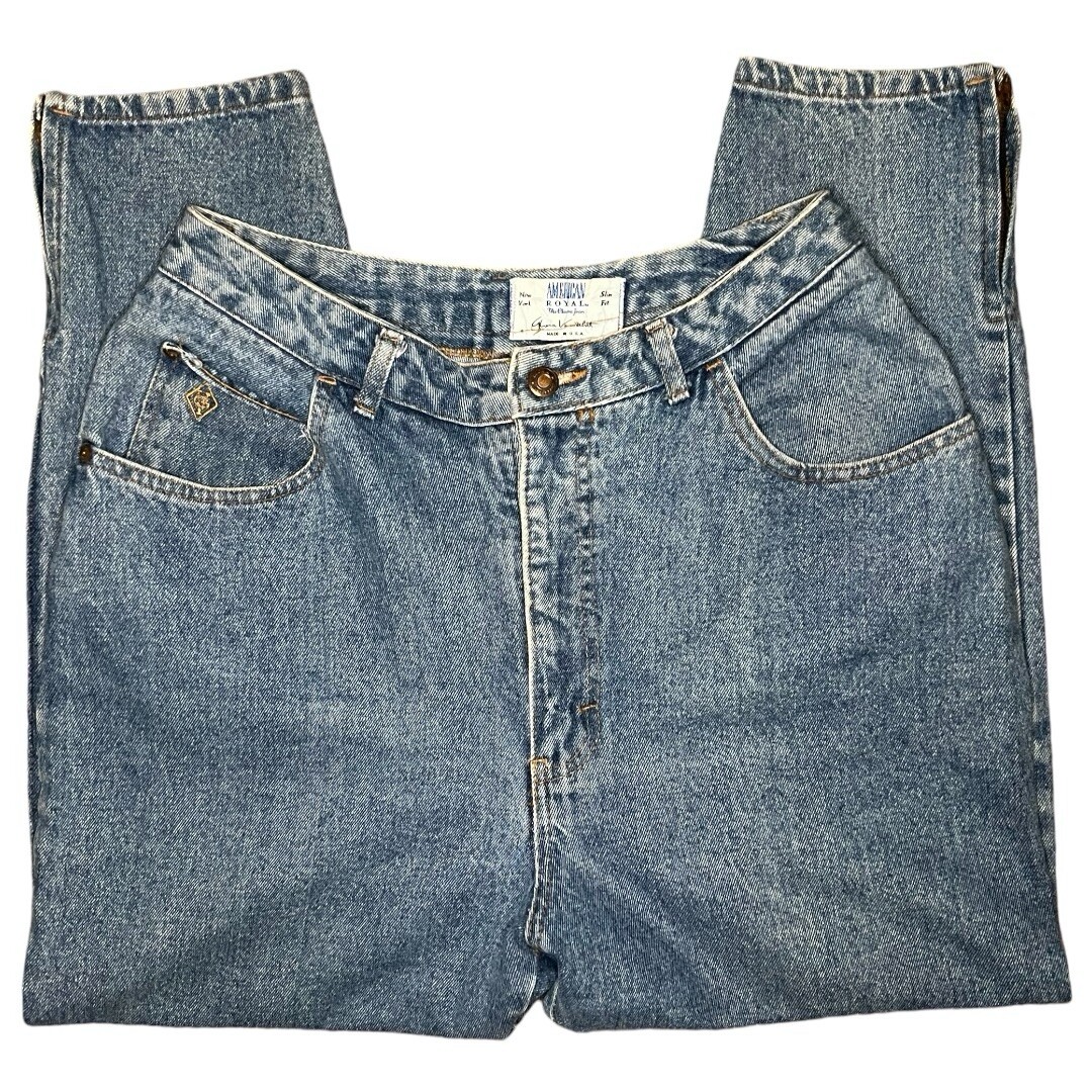 VTG GLORIA VANDERBILT AMERICAN ROYAL The Classic Jean High Rise Slim Fit Jeans