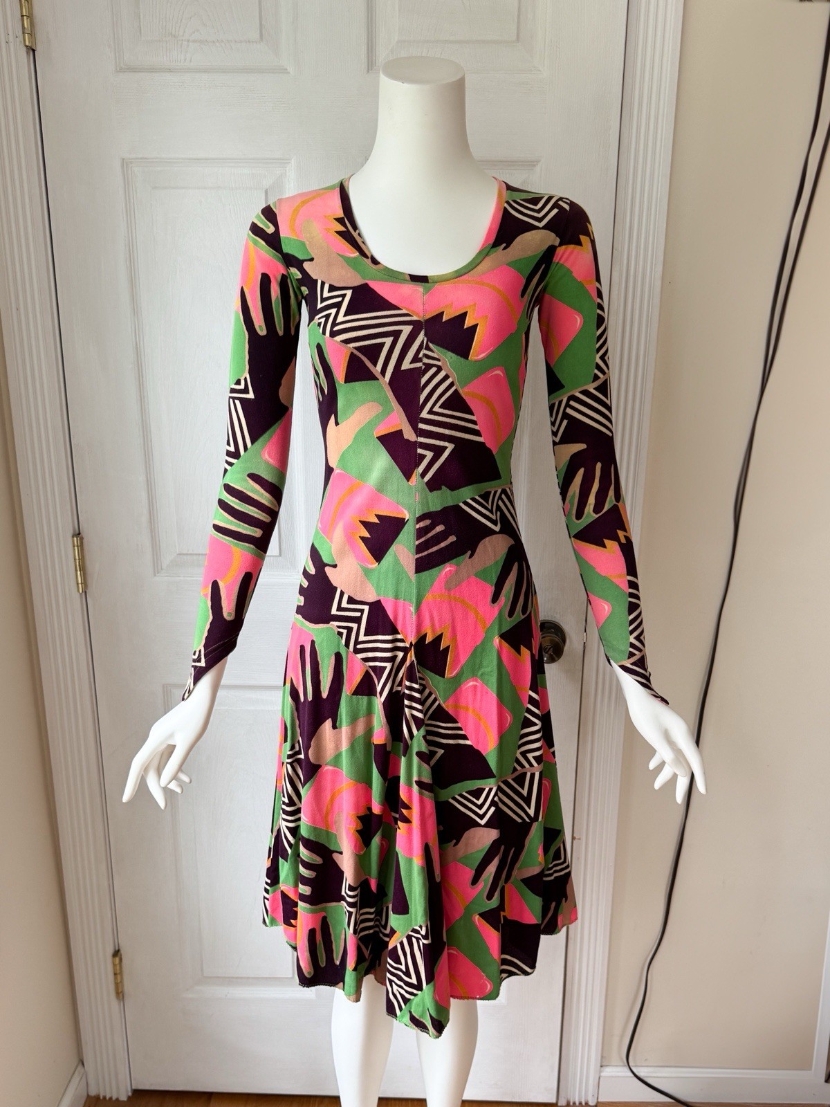 Vintage Betsey Johnson Alley Cat Dress 70s 80s Rare
