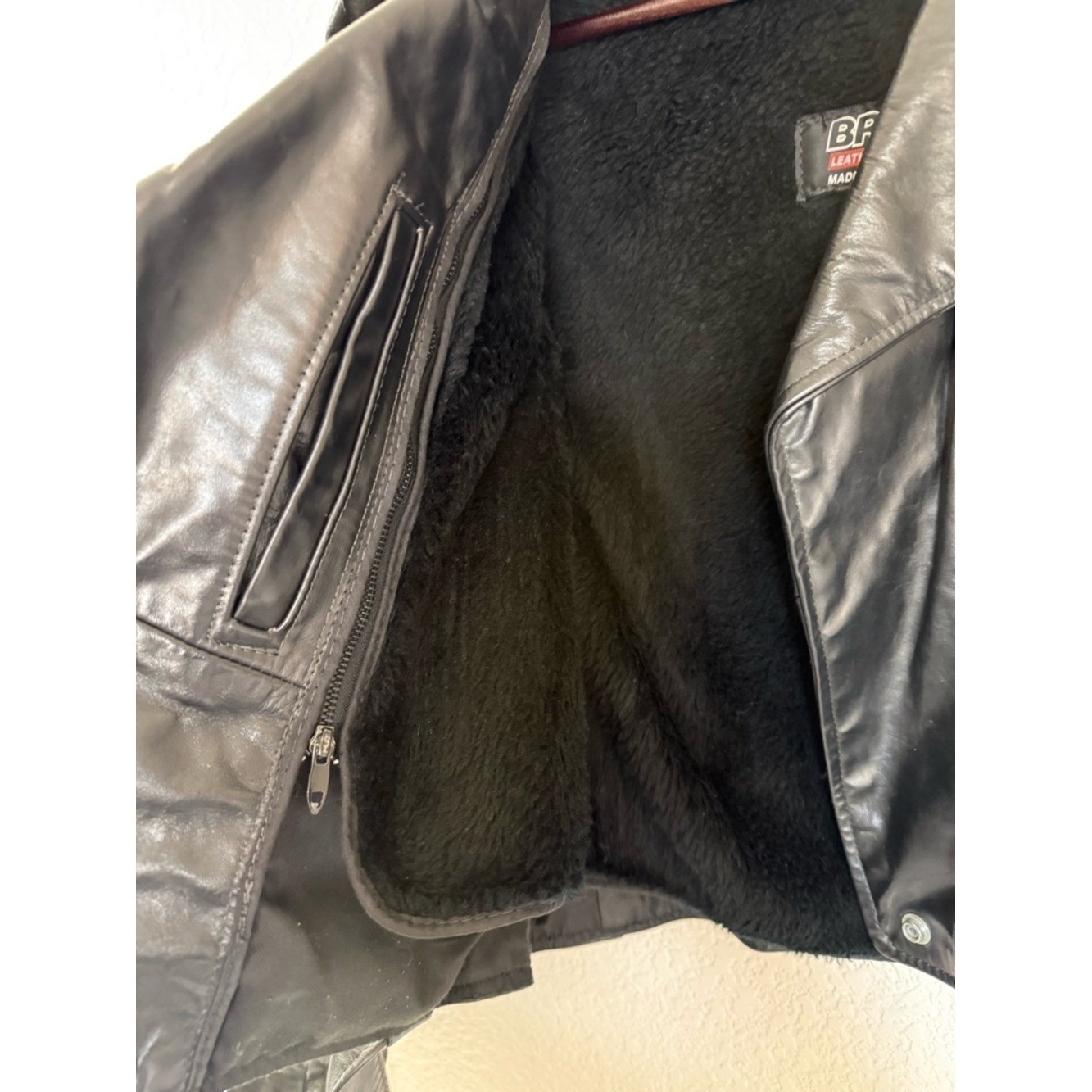 Brooks Jacket Black Size 36 Zip Liner USA
