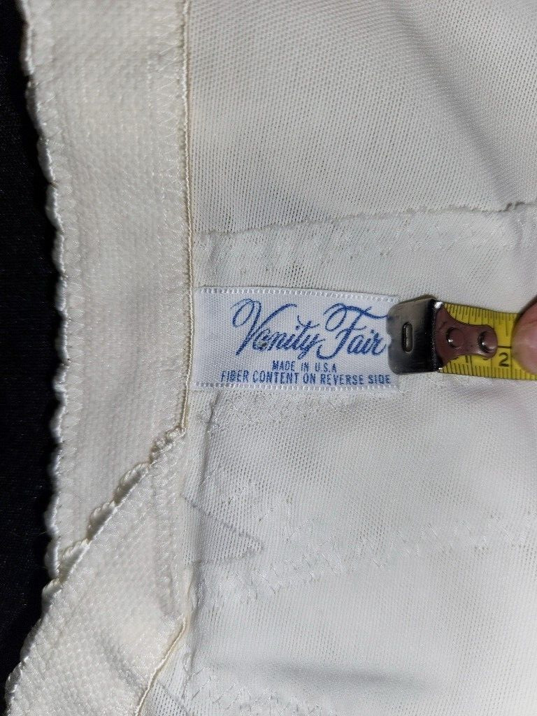 VTG Vanity Fair S 41-015 Nylon Girdle Shaper Long Leg Garter Loop B6