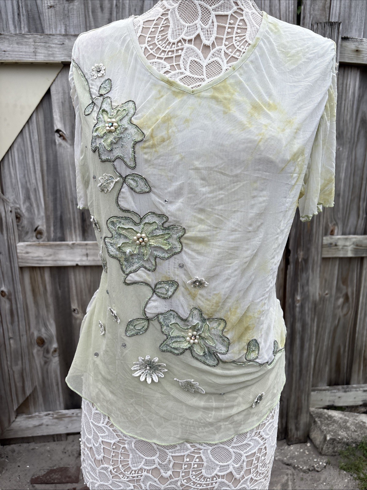 Vintage Womens AoBeiDiYa Top XXXL Fits Like A M-L