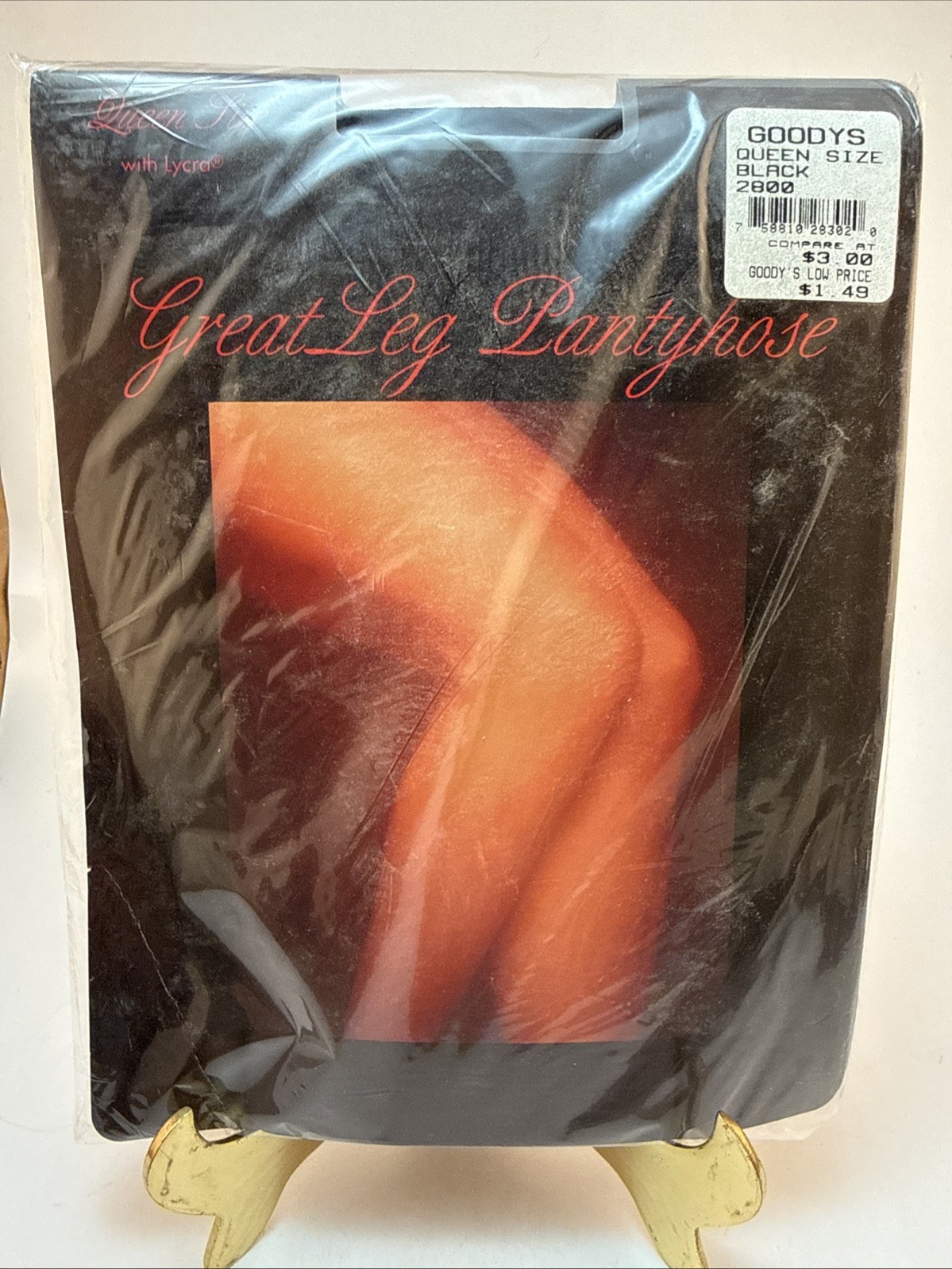 New Queen Size Pantyhose. All Made In USA. Two Ivory One Black *see photos*