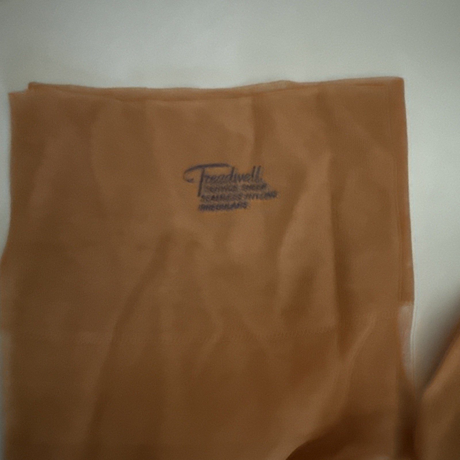 Treadwell(Hanes) Service Sheer Seamless Nylons Irregulars 2 Pair No Size New 35”