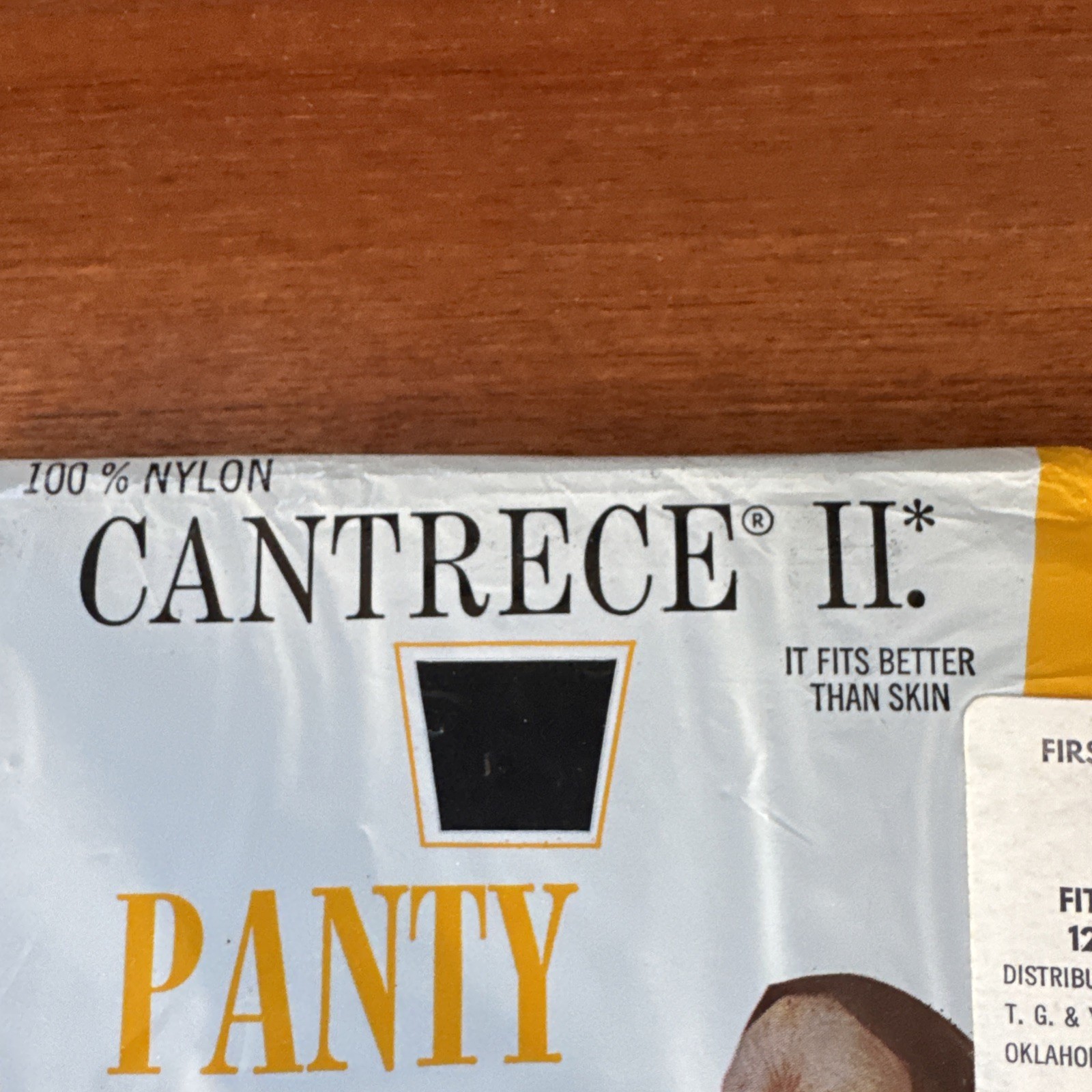 Canrece II Panty Hose by Dupont 100% Nylon NOS Vintage 1970s