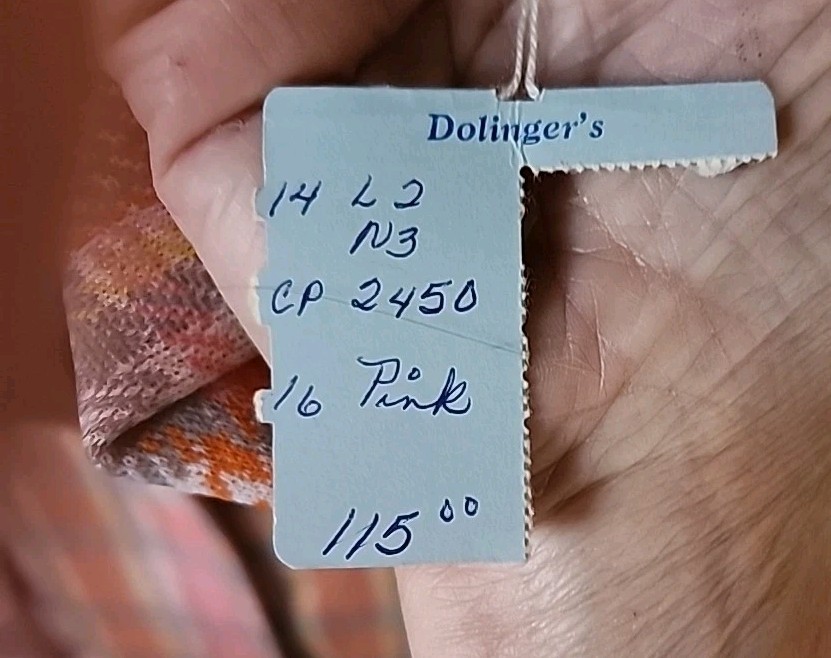 Vintage Nardis of Dallas Irish Double knit Poly. Blazer Women’s New W/Tags 1960s