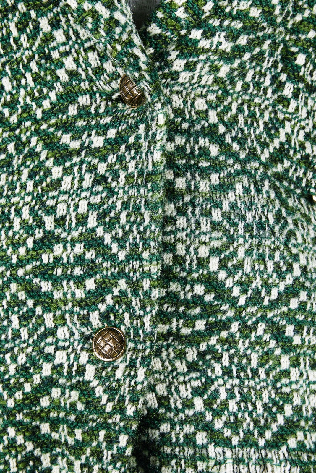 Vtg. Wool Coat Dress Coat Fishelle Green Look Feel Angora Cashmere Silk Sz S