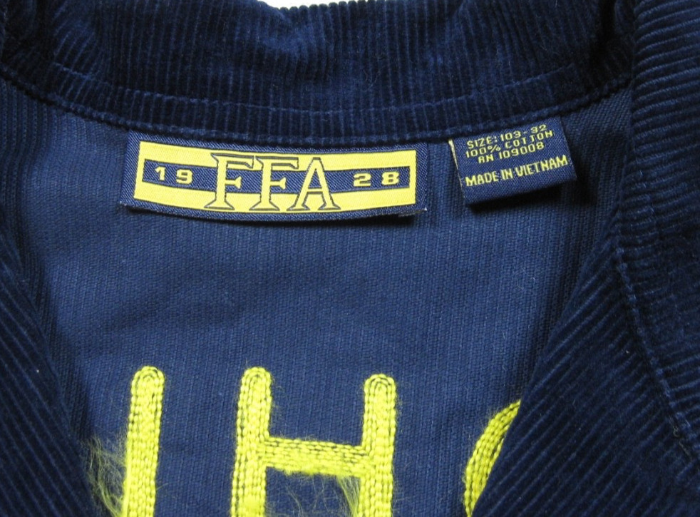 Y2K FFA Corduroy Jacket Women’s (32) Future Farmers of America Ohio Agriculture