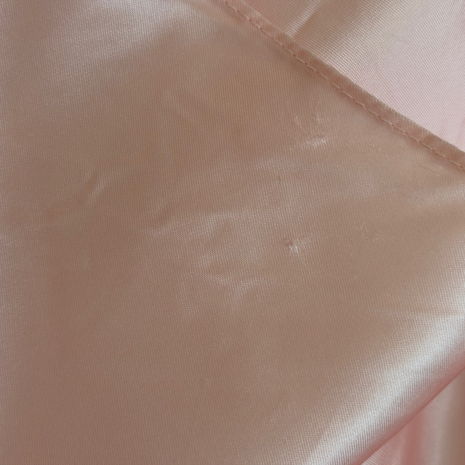 Vintage 80s Satin Pink Formal Ball Gown Princess Bow Hi Low Prom Party Dress