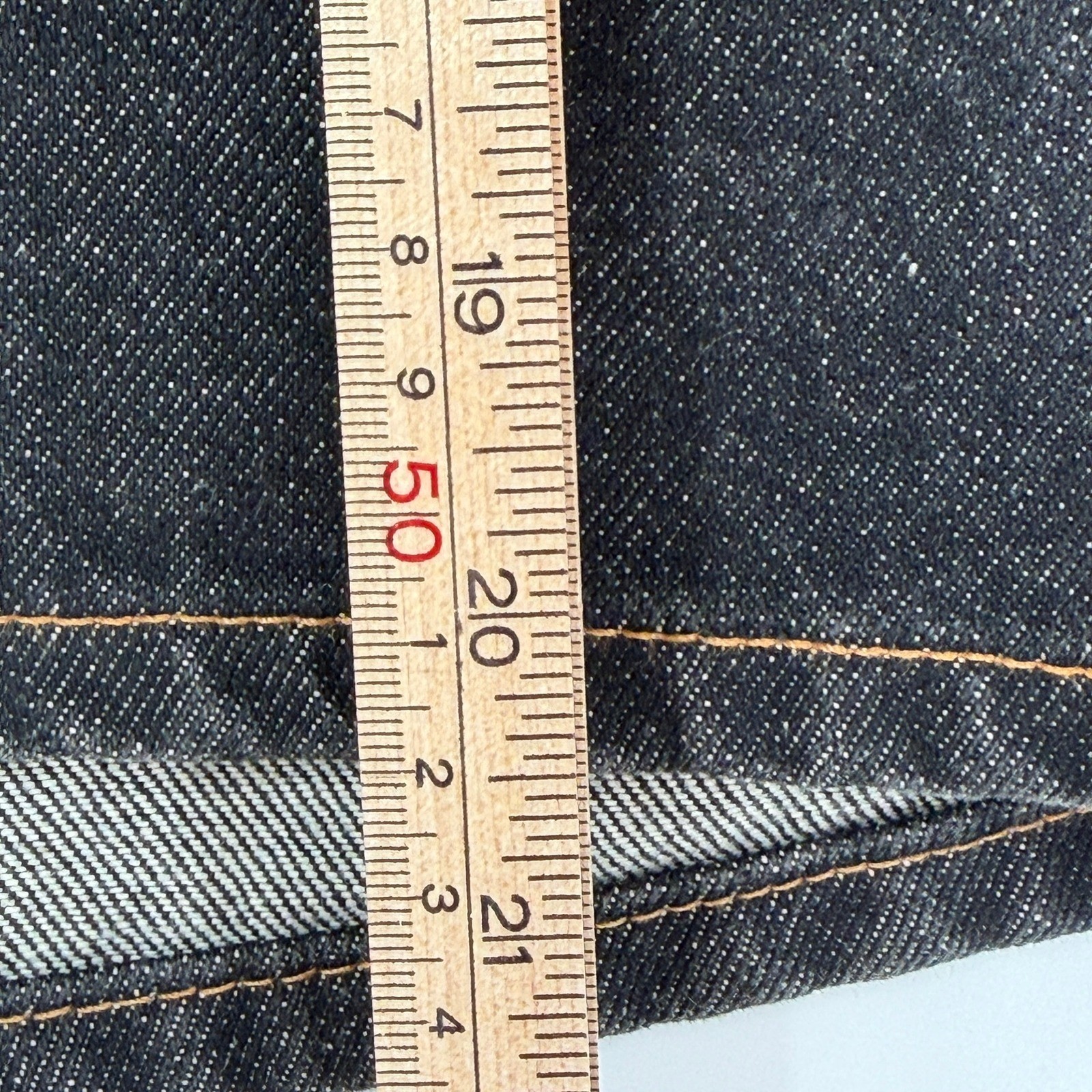 Vintage 90s Marithe Francois Girbaud Black Denim Skirt High Waist Size 9/10 USA
