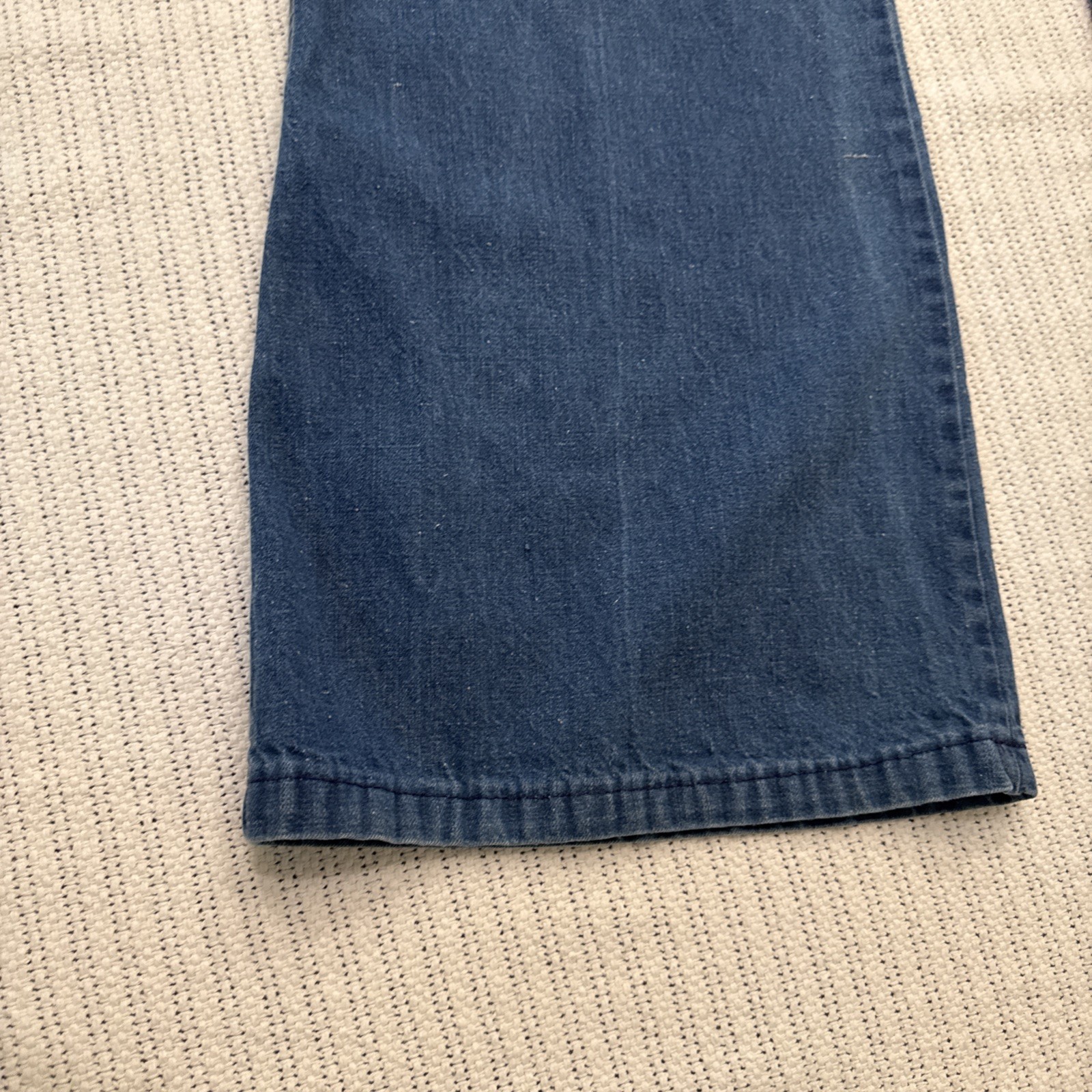 Vintage 70s Rappers Flared Bell Bottom Denim Jeans Women’s 28 X30 Medium