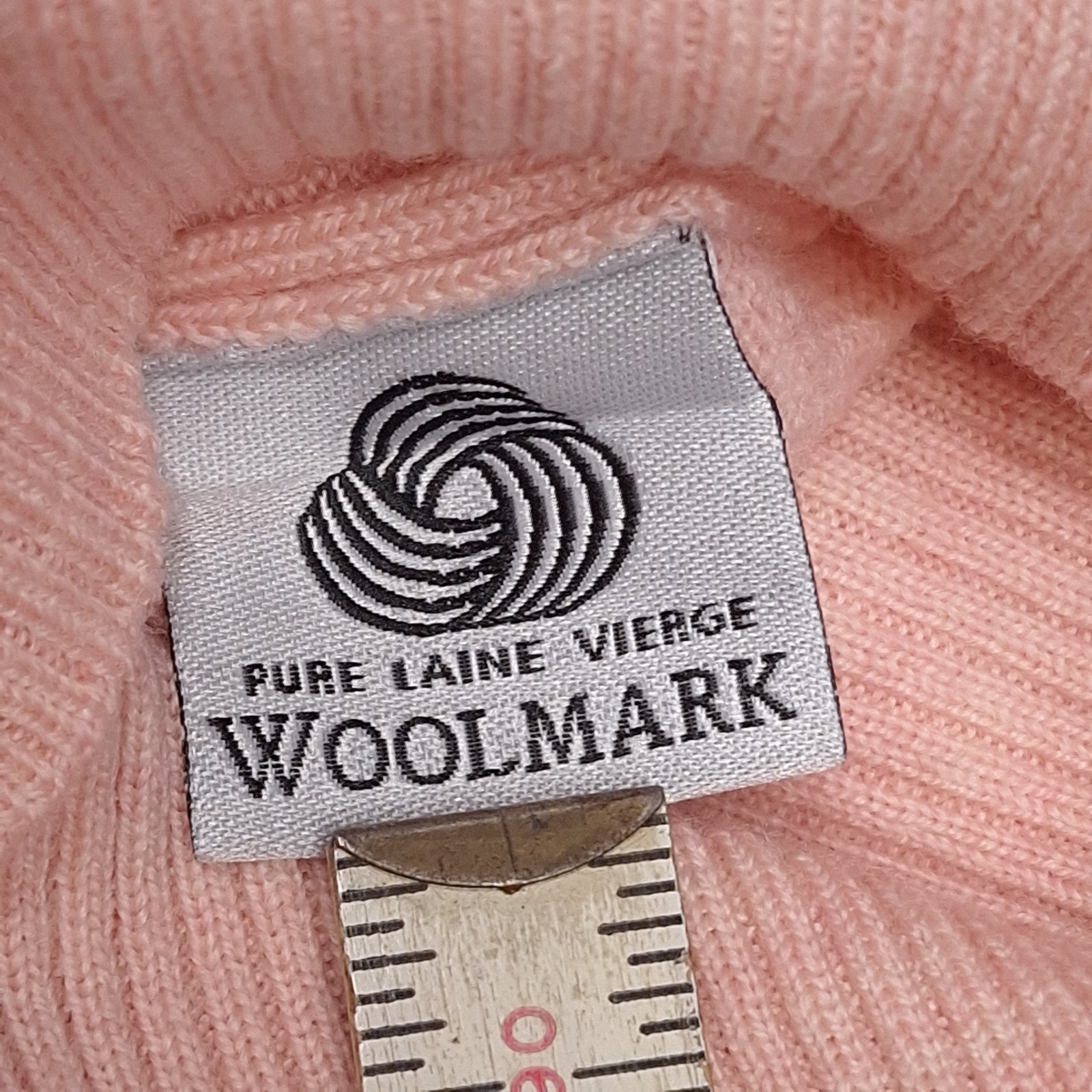 Vintage Lacoste V-Neck Sweater Virgin Wool Pink Size 48(Mens M.)(Womans L-Xl)