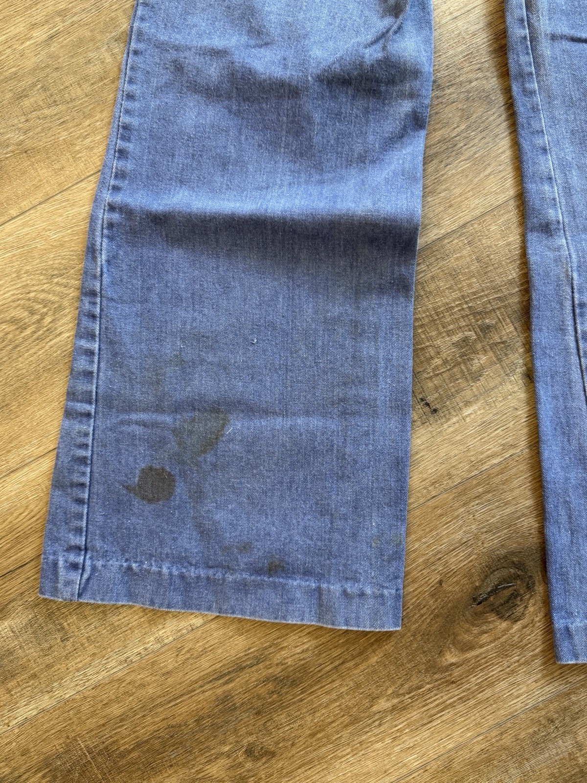 Women’s Vintage 70s Era Bell Bottom Flare Jeans 28 High Waist
