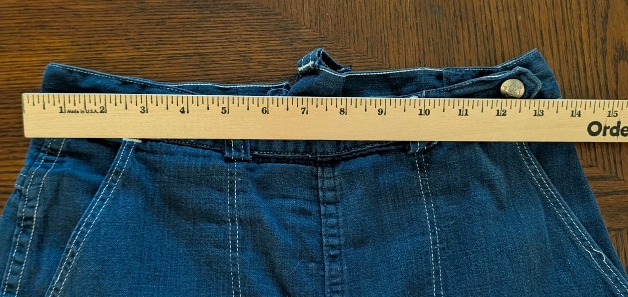 Vintage 1950s Western Side Zip Penney’s Ranch Craft Women’s Jeans H