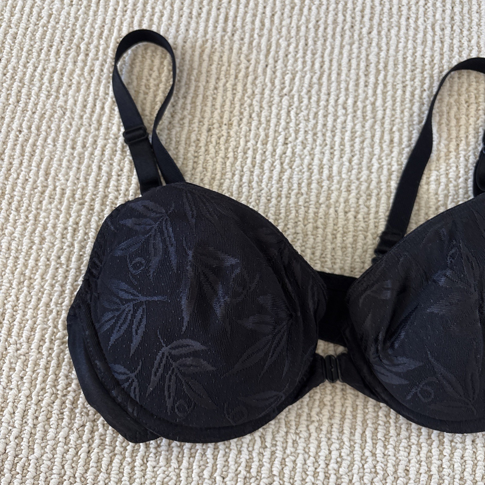 NWT MAIDENFORM FRONT CLOSE 8854 vintage Demi padded Customize It 34C push up