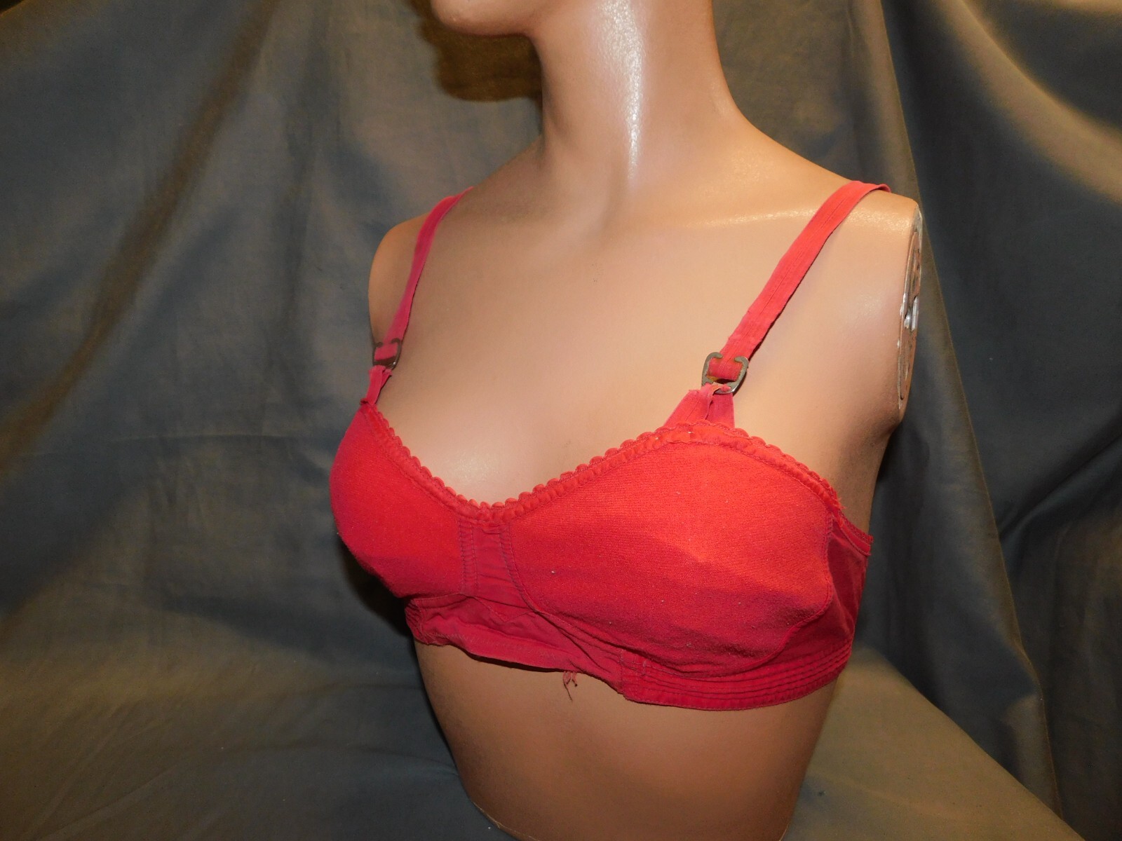 Vintage Bra 50’s RED LOVEABLE 34 A/B #15