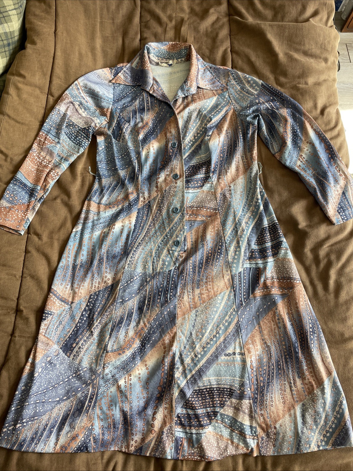 Vintage Dress Lady Laura Toni Todd Made In USA No Belt