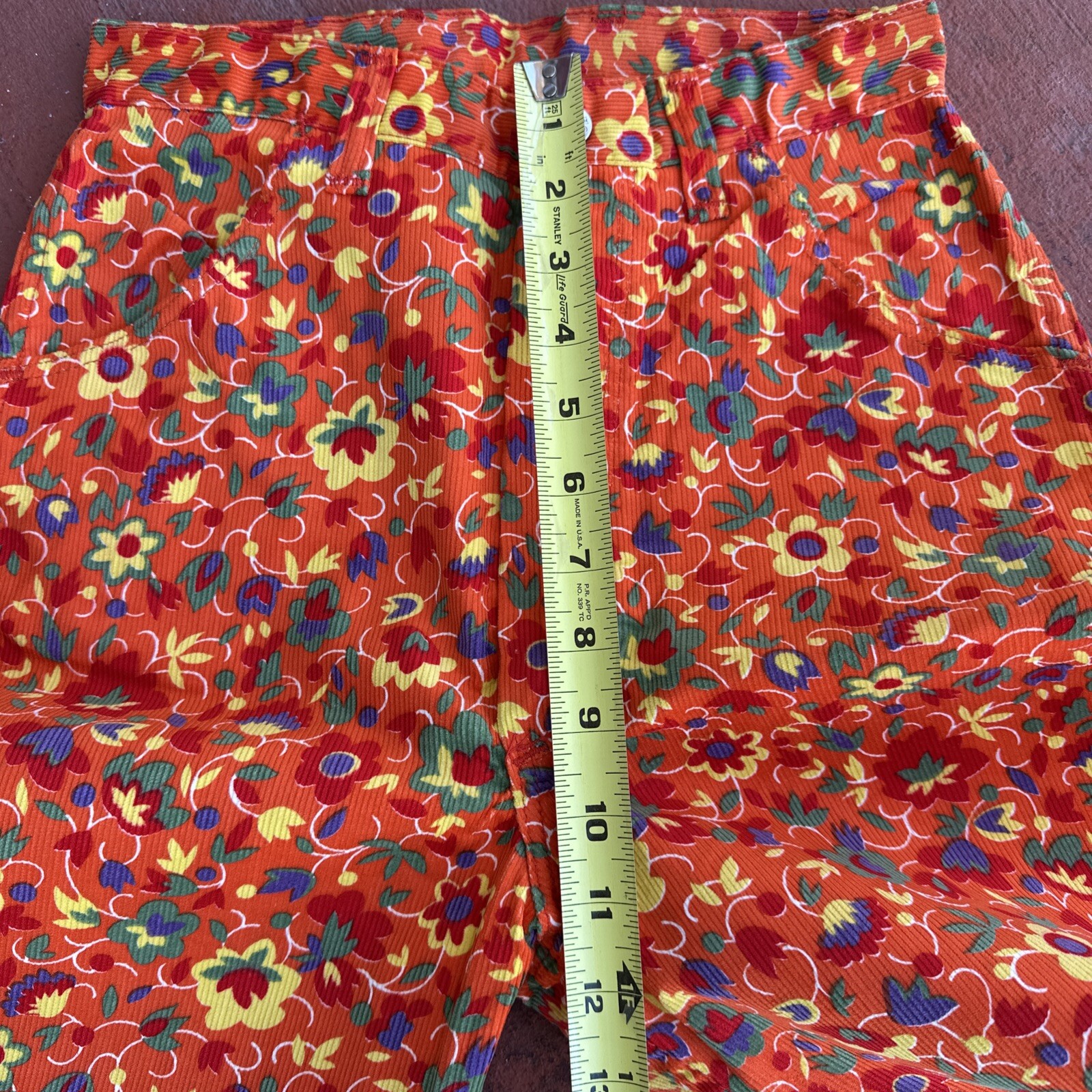 VTG NOS ‘70s Maverick Blue Bell Corduroy Hippie Mod Girls size 12 deadstock Tags