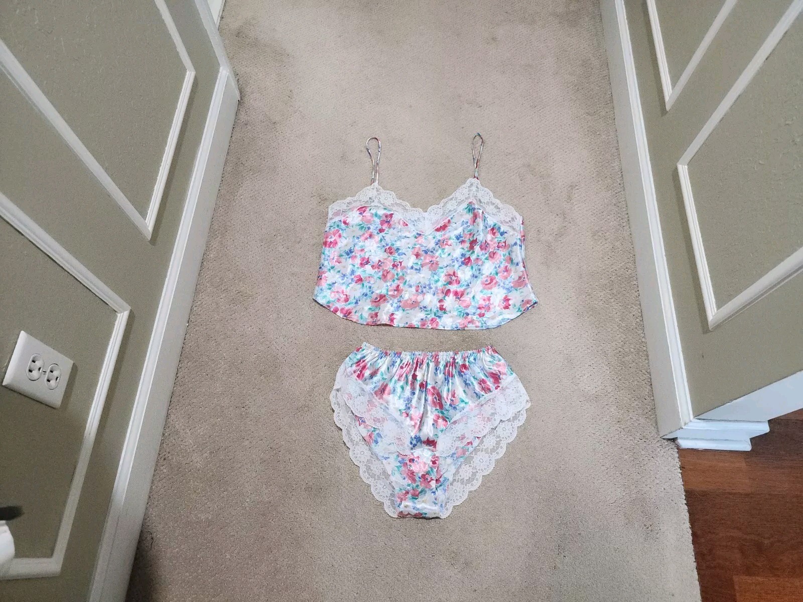 Sedu Vintage Camisole Lingerie Set Size Small
