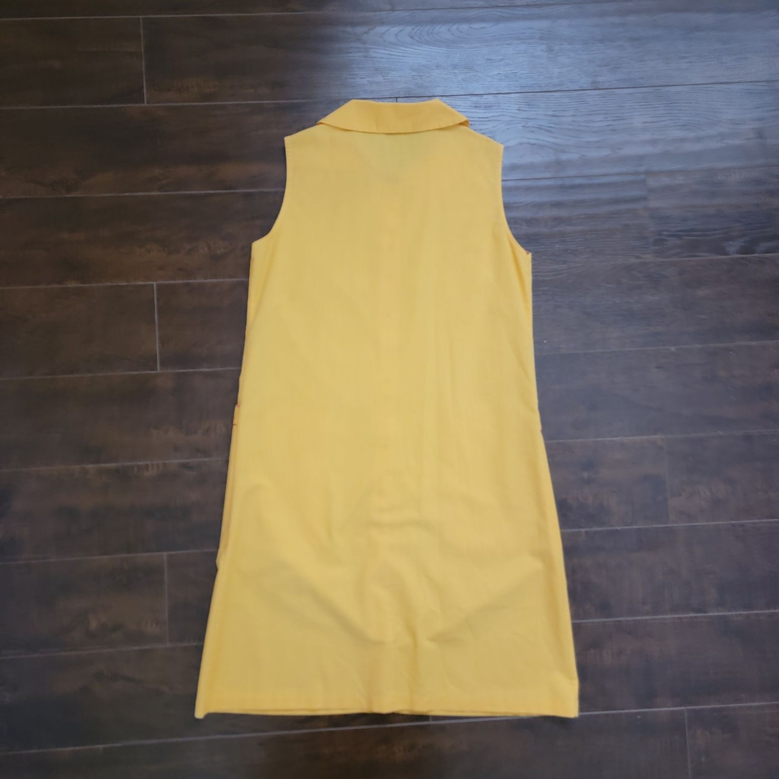 Vintage Dress Yellow 50s Housewife 60s Mod Retro Cosplay Womens S