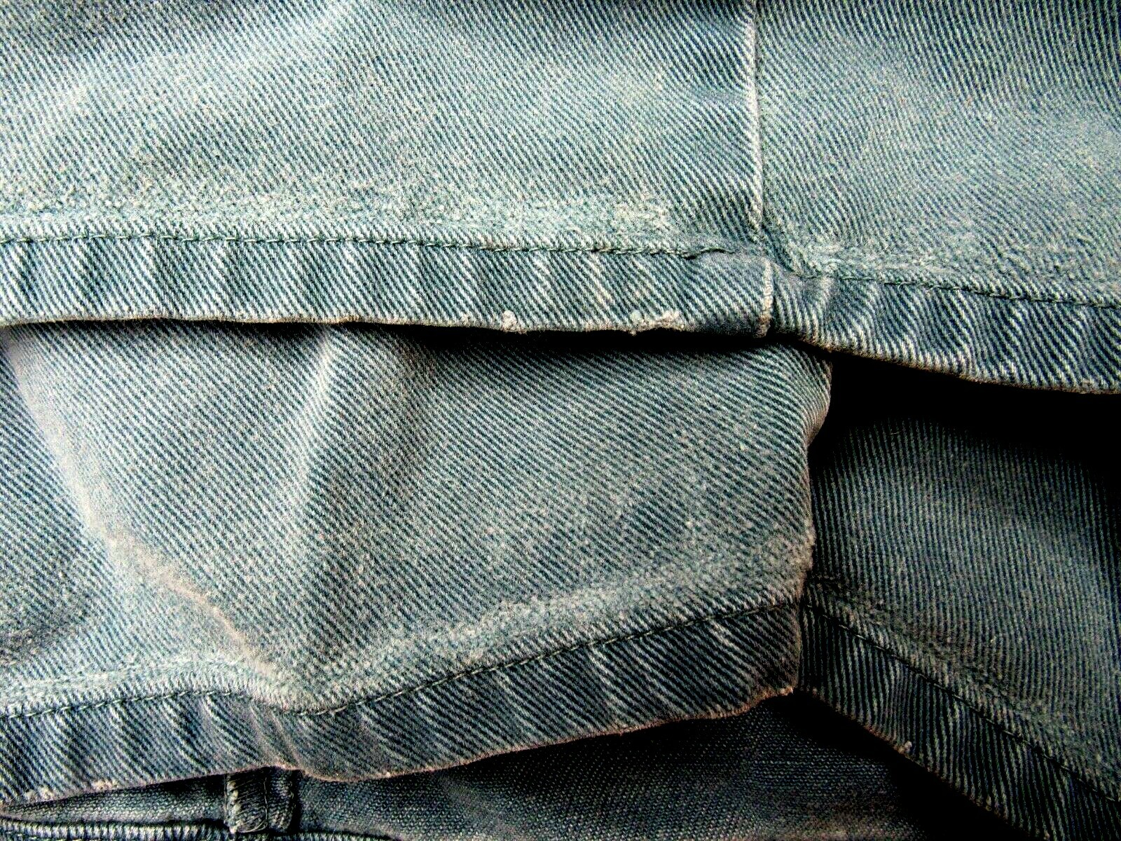 VTG NORTHWEST BLUE Cotton Shorts Womens Parakeet Blue 29 1/2 x 6 12 M Distressed