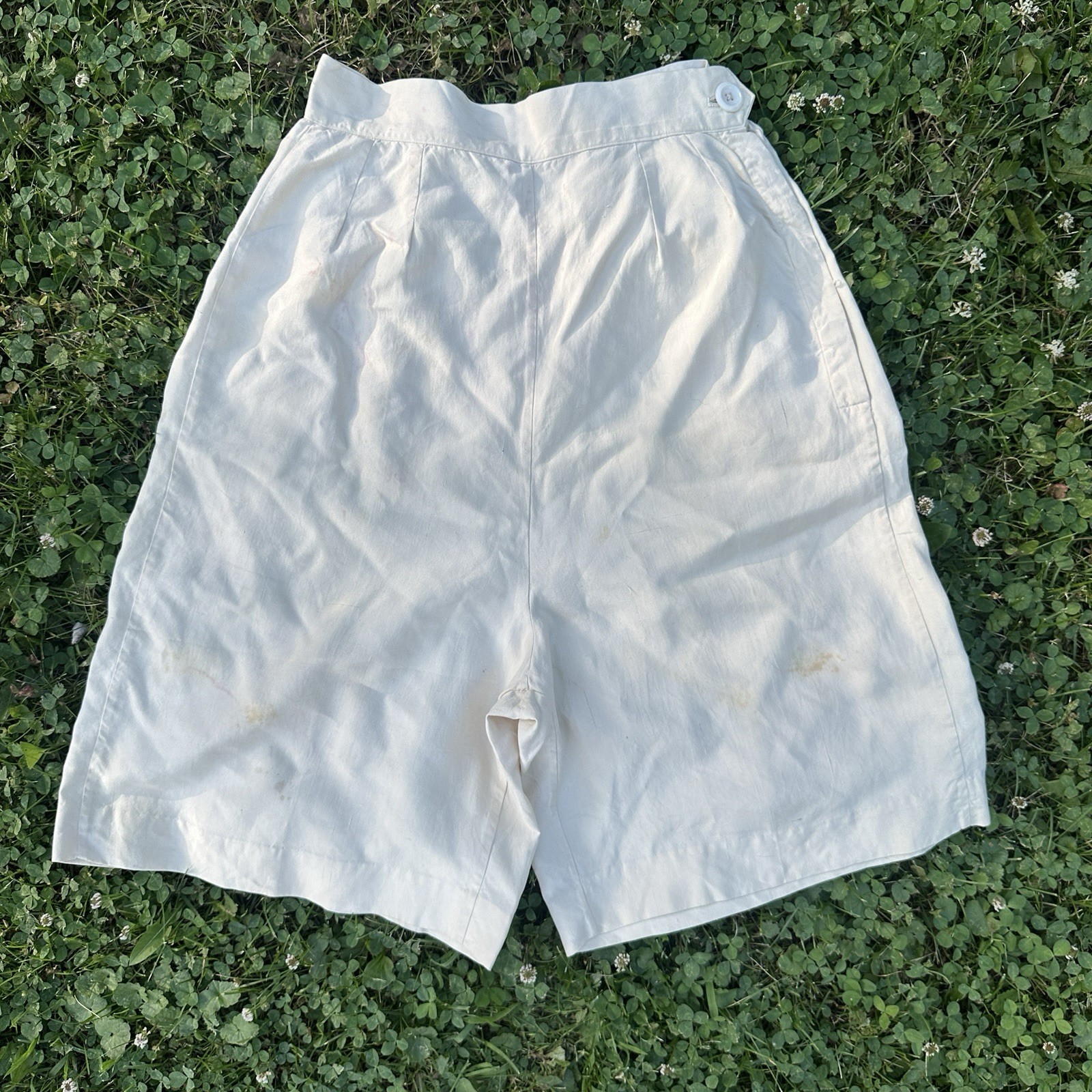 Vintage Womens Shorts Lot Denim Side Zip 30s 50s 60s 70s XS S M