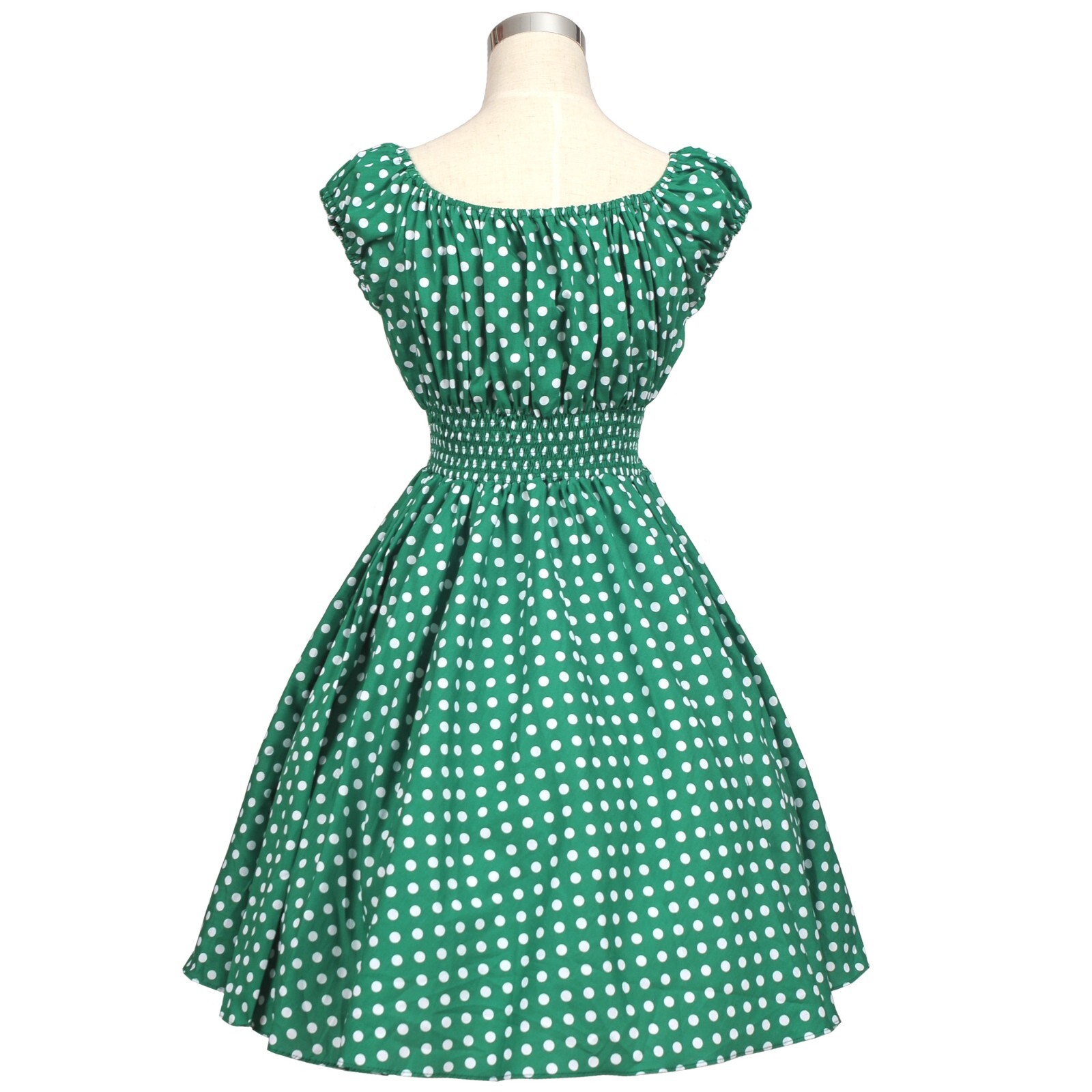 Summer 50s 60s 70s Vintage Retro TEA Dress Rockabilly Party Swing Dress One Size