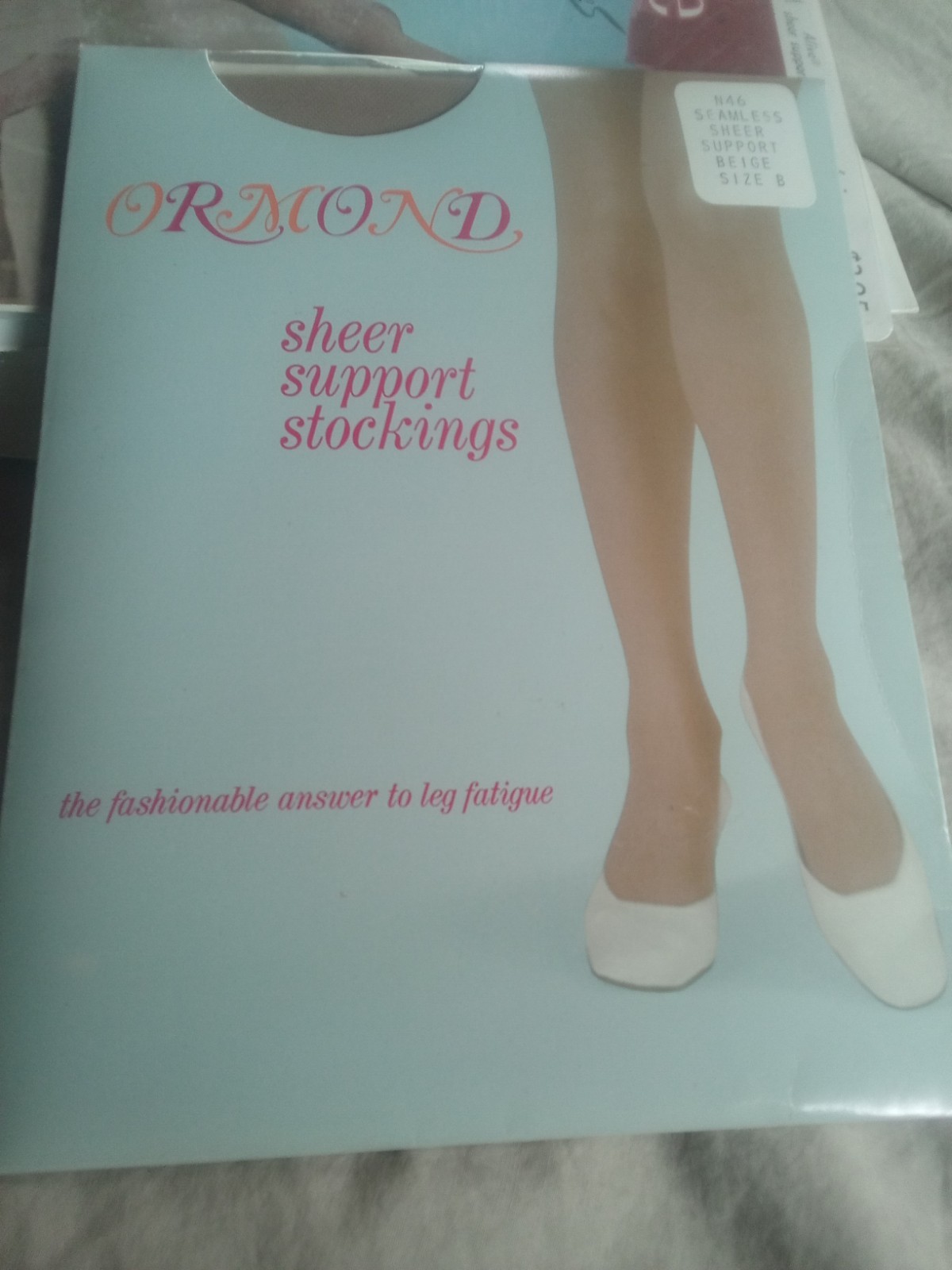 Ormond Sheer Support Stockings Beige Size B