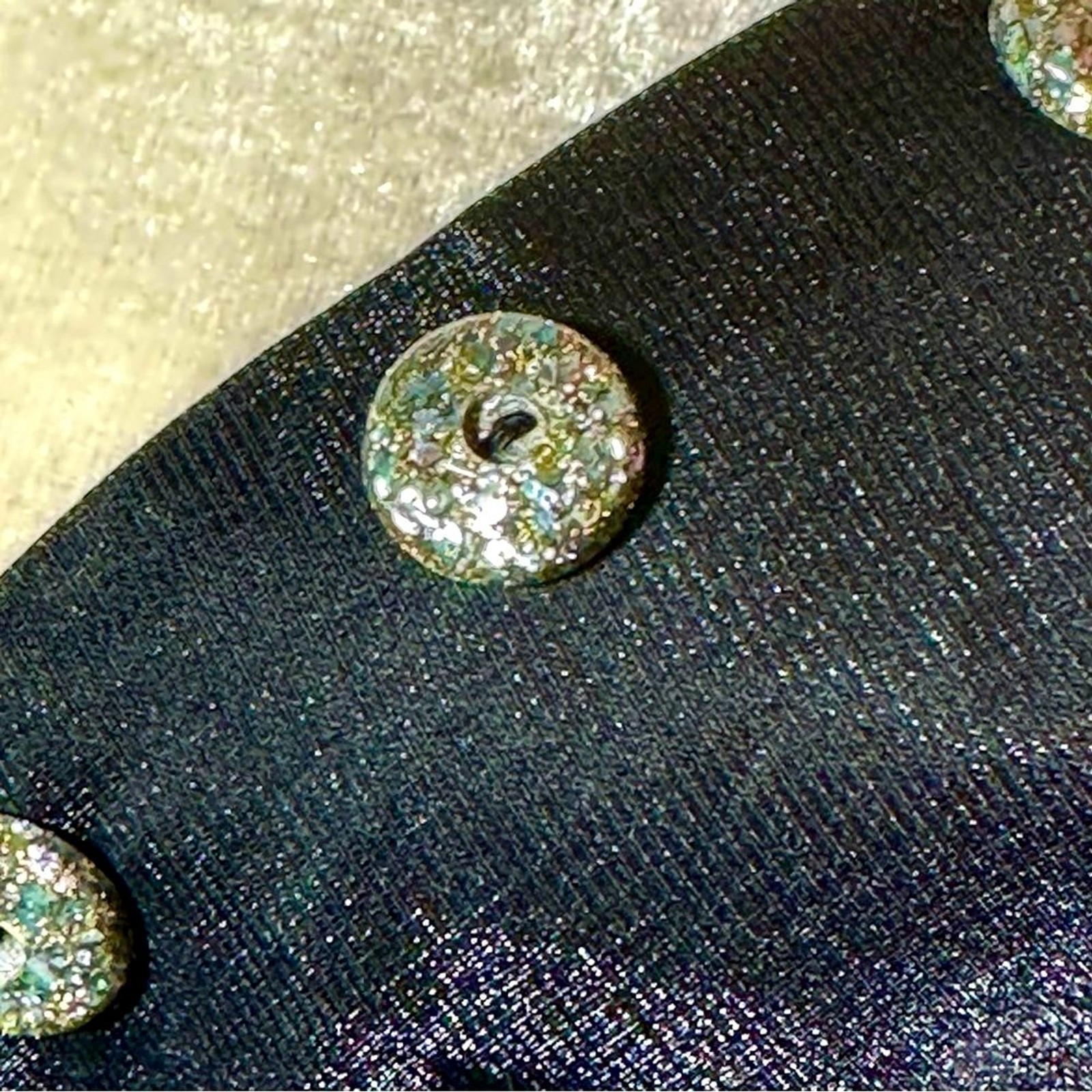 Vintage LiibeZone Sheer Black Fitted Blazer Sz S