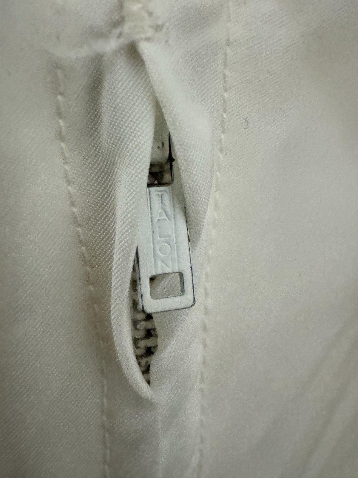 Vintage 50s Barbizon Endear Slip Dress White Tafredda Size S/M accordian hem