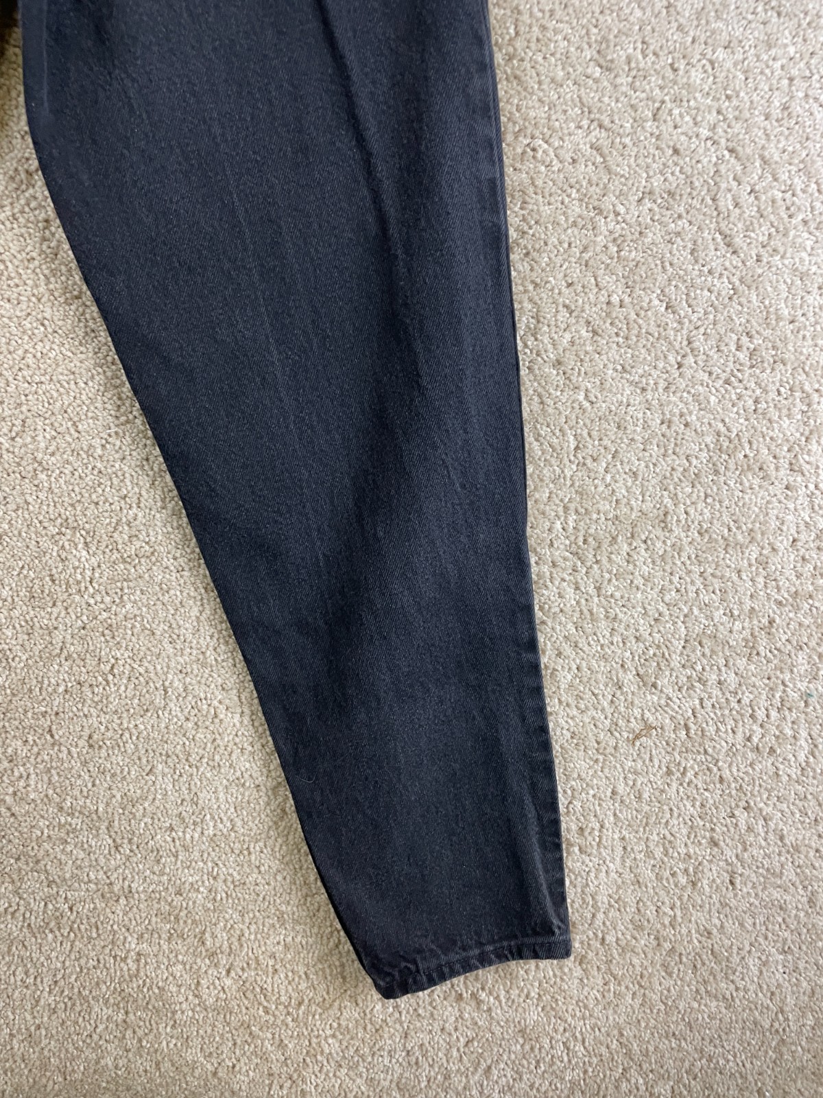 Vintage Zena Jeans Womens 26×29 Denim Mom Jeans High Rise Black