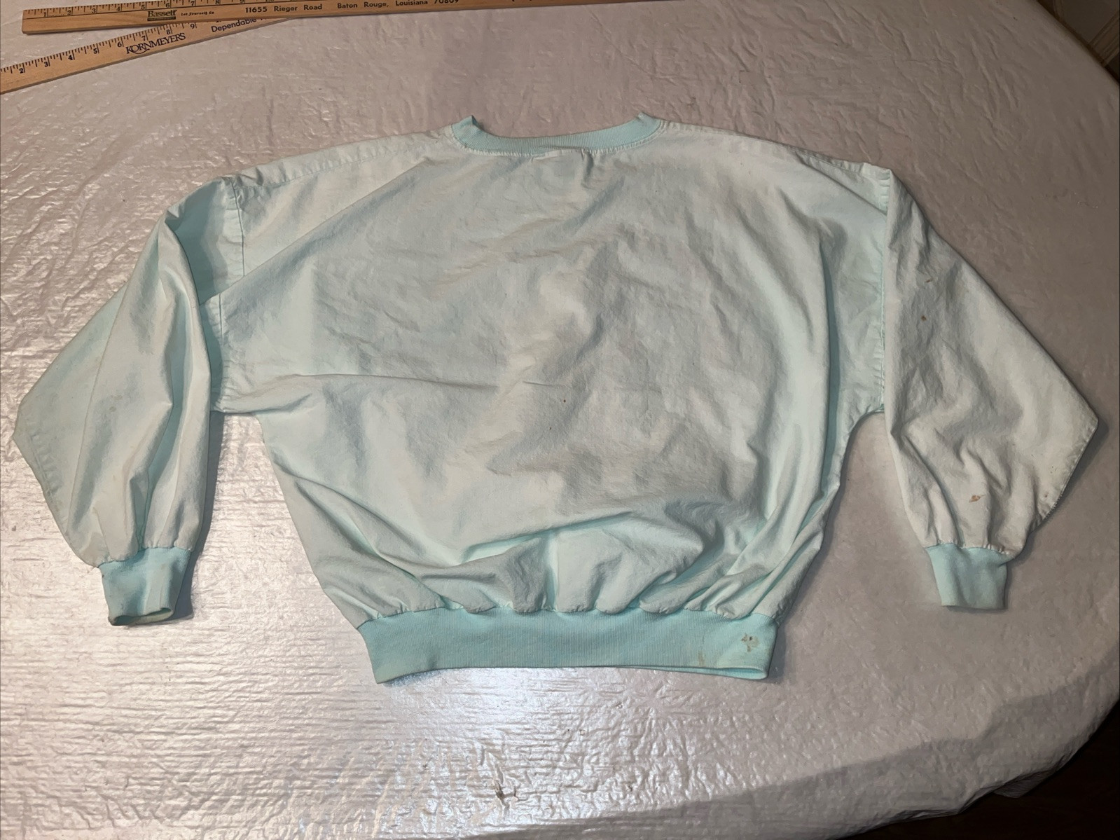 vtg Birds Nature Granny Core sweatshirt sweater crewneck pullover blue womens S