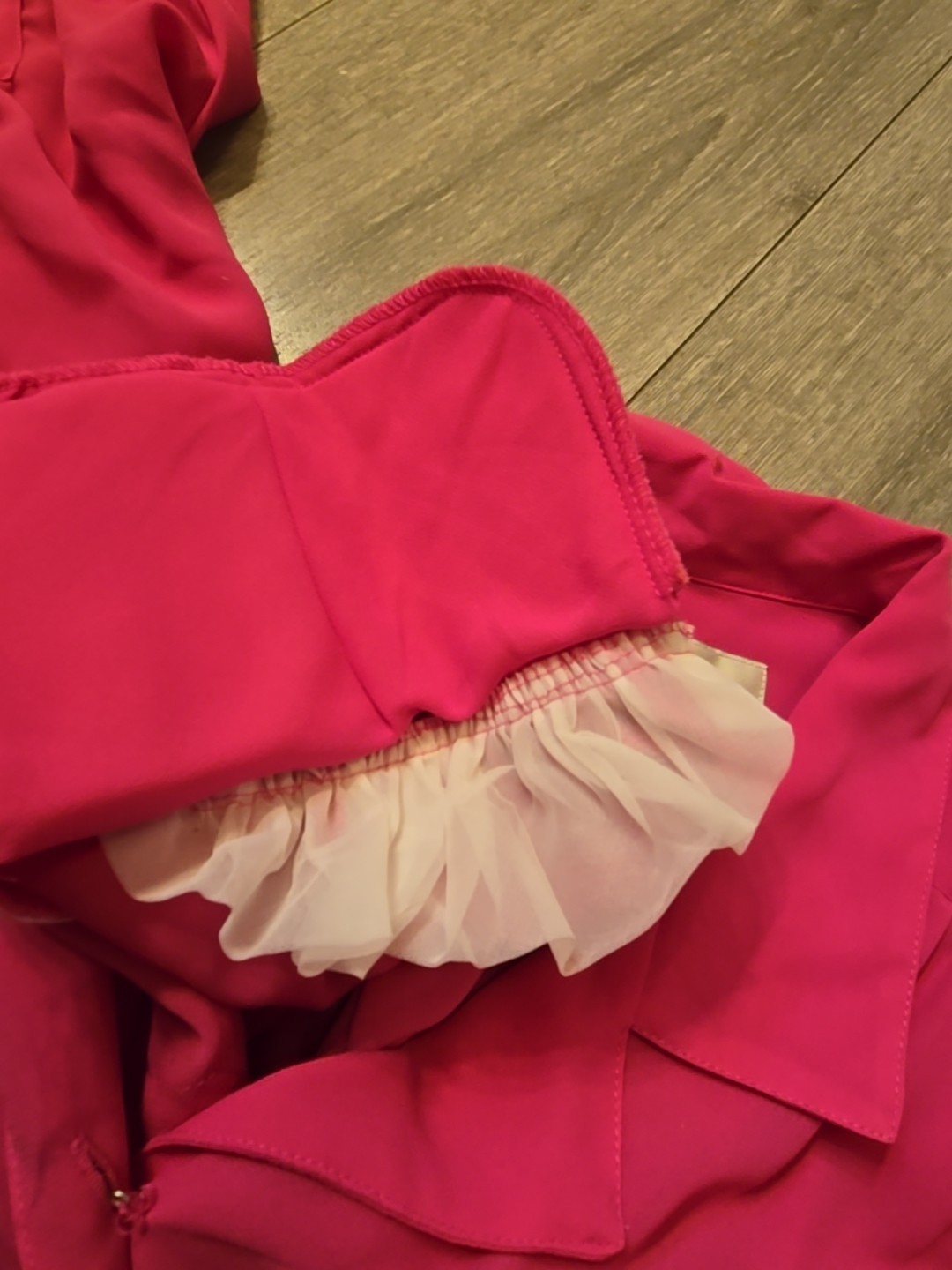 Vintage 1980s Ms Chaus Pink Belted Secretary Dress Size 12 Silky Button Down