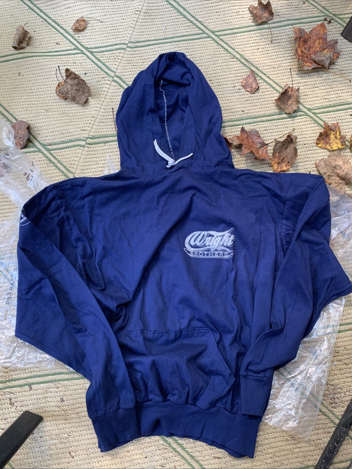 Vintage Wright Brothers French Lick Indiana Light Weight XL Hoodie USA Made