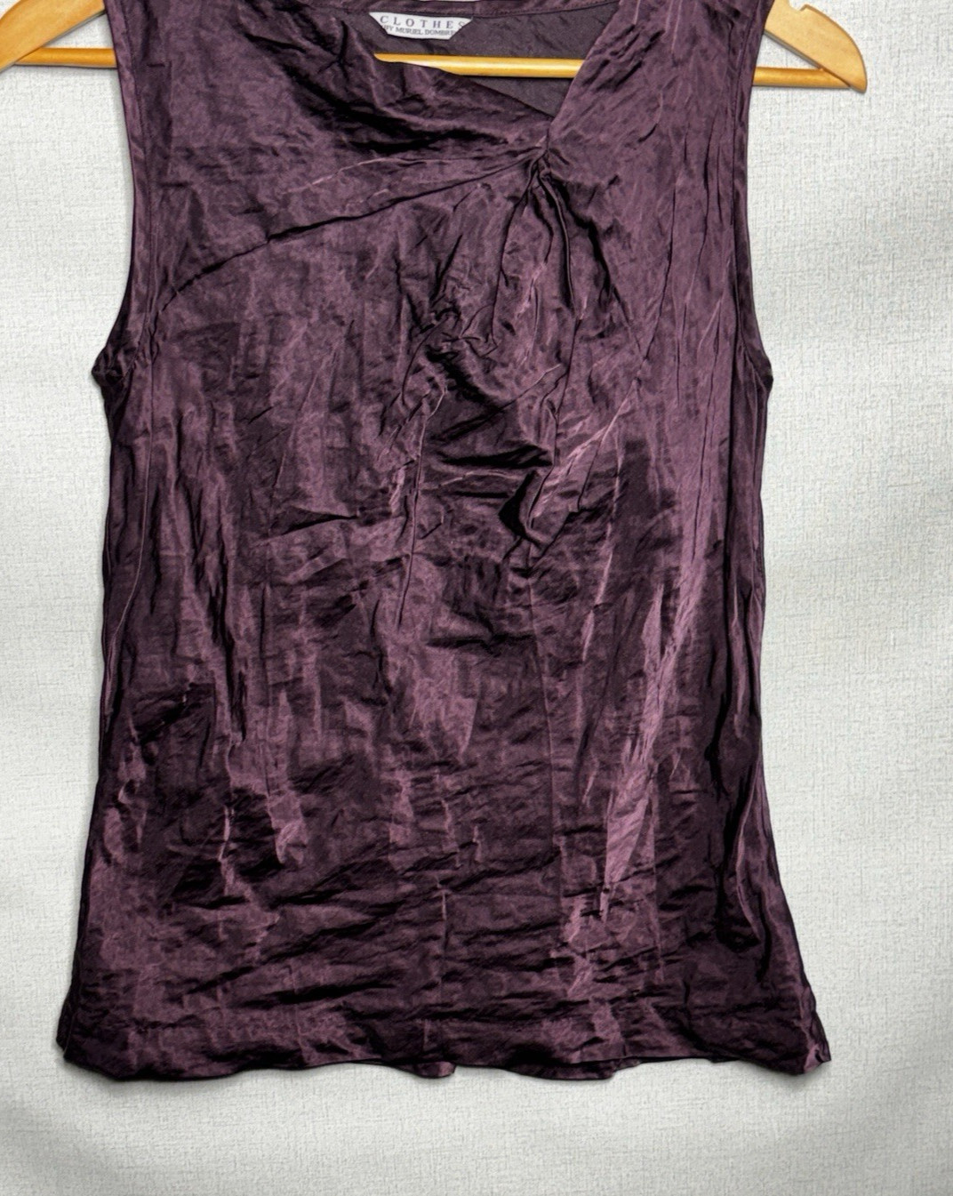 Vintage Clothe by Muriel Dombret 2 Piece Skirt Set 8 Plum Y2K Formal