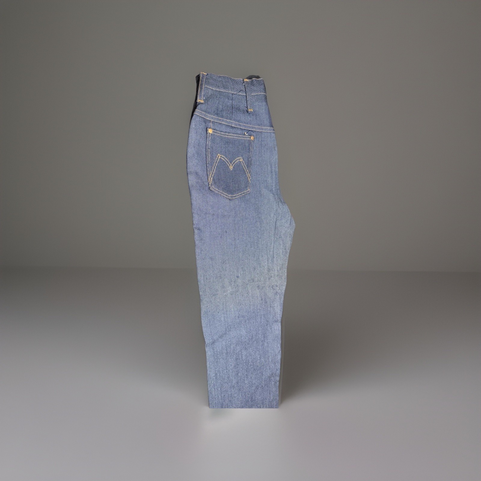 Vtg 70s Maverick Blue Bell Western Stretch Jeans NOS NWT Misses 14 Slim
