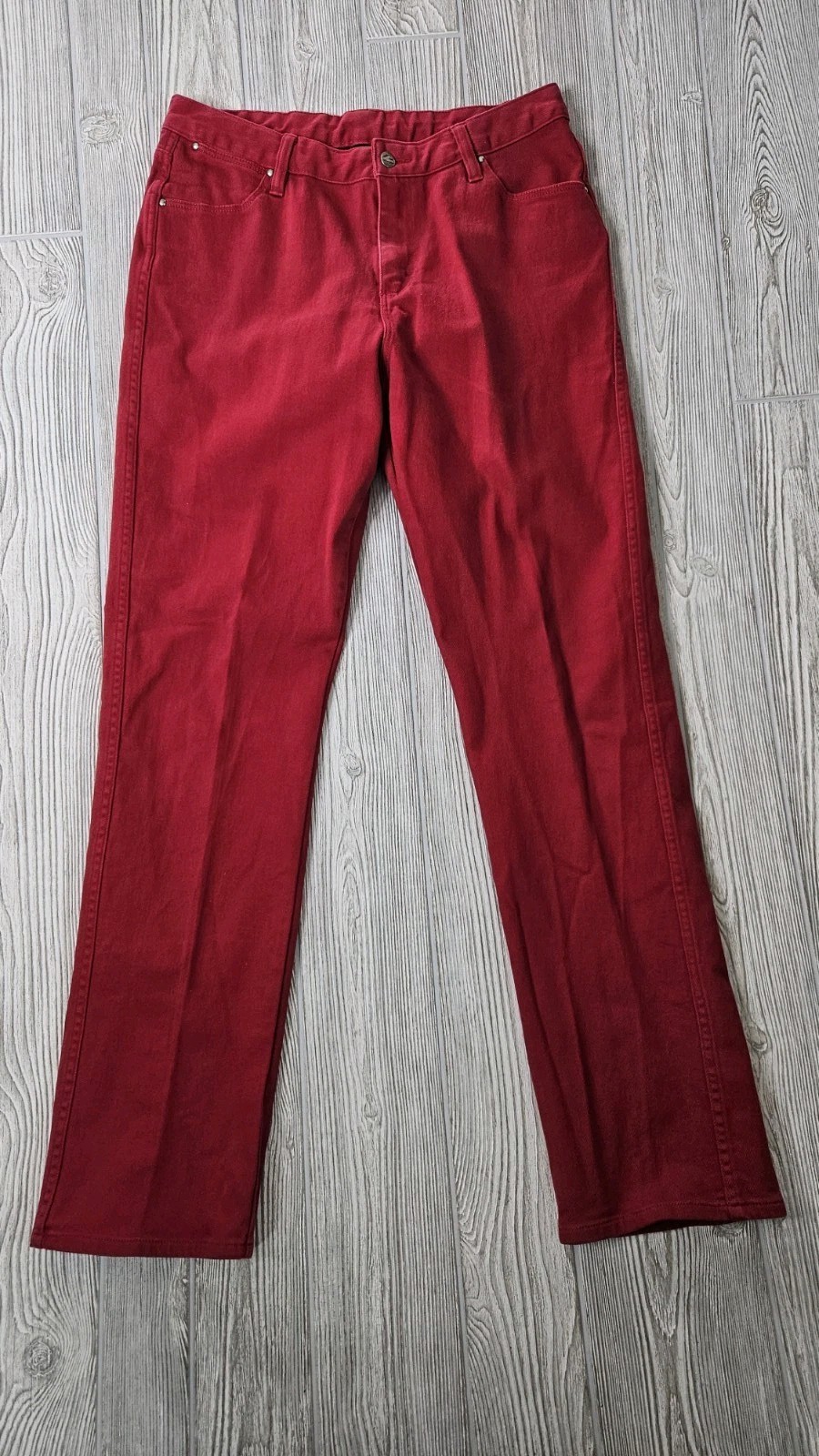 Vintage Wrangler Western Cowgirl Cowboy Mom Jeans Red Unique Made In USA
