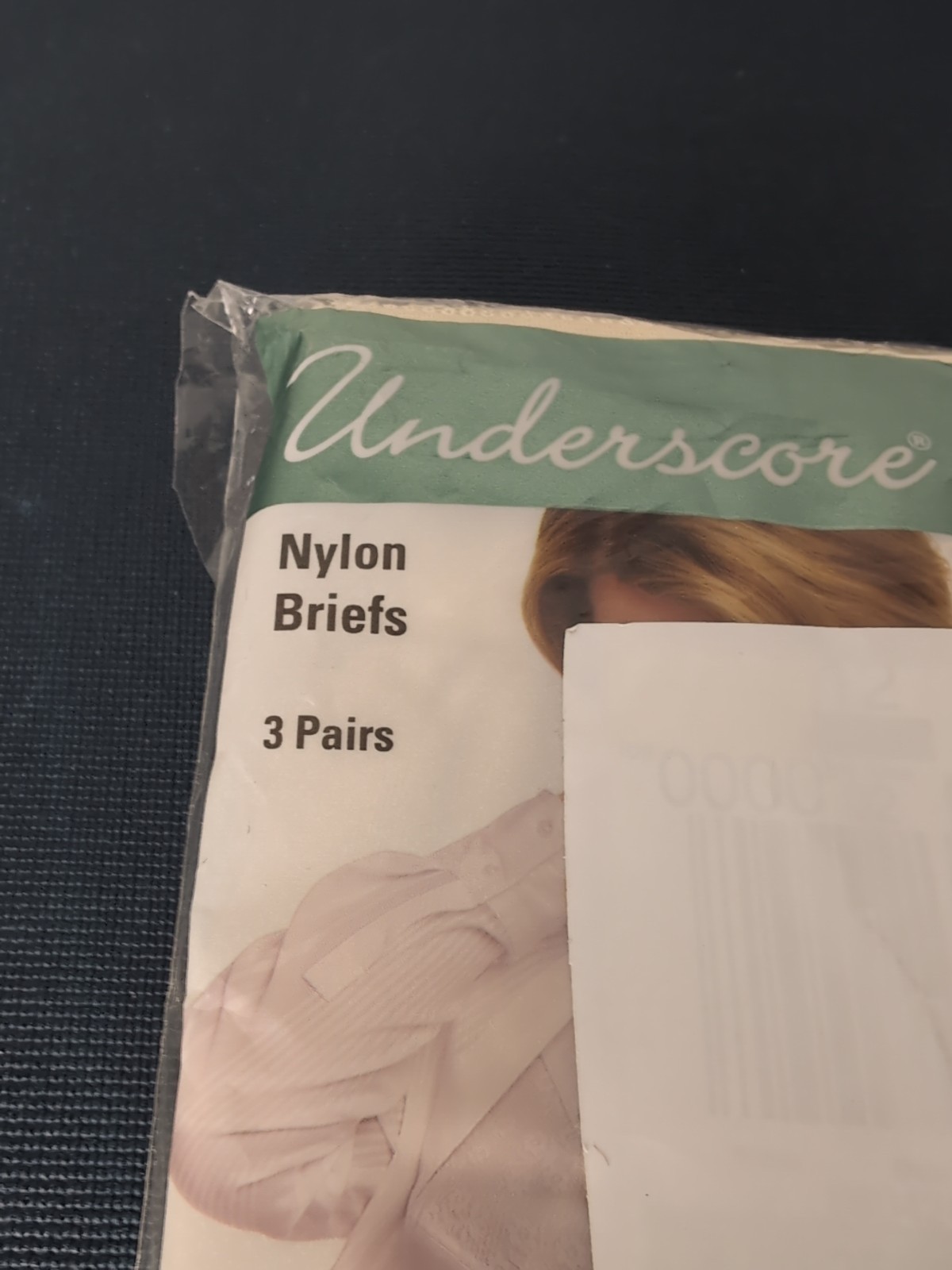 VTG JCPenney Underscore Nylon Briefs Women’s Sz 9 XXL 3 Pack Sealed Nude
