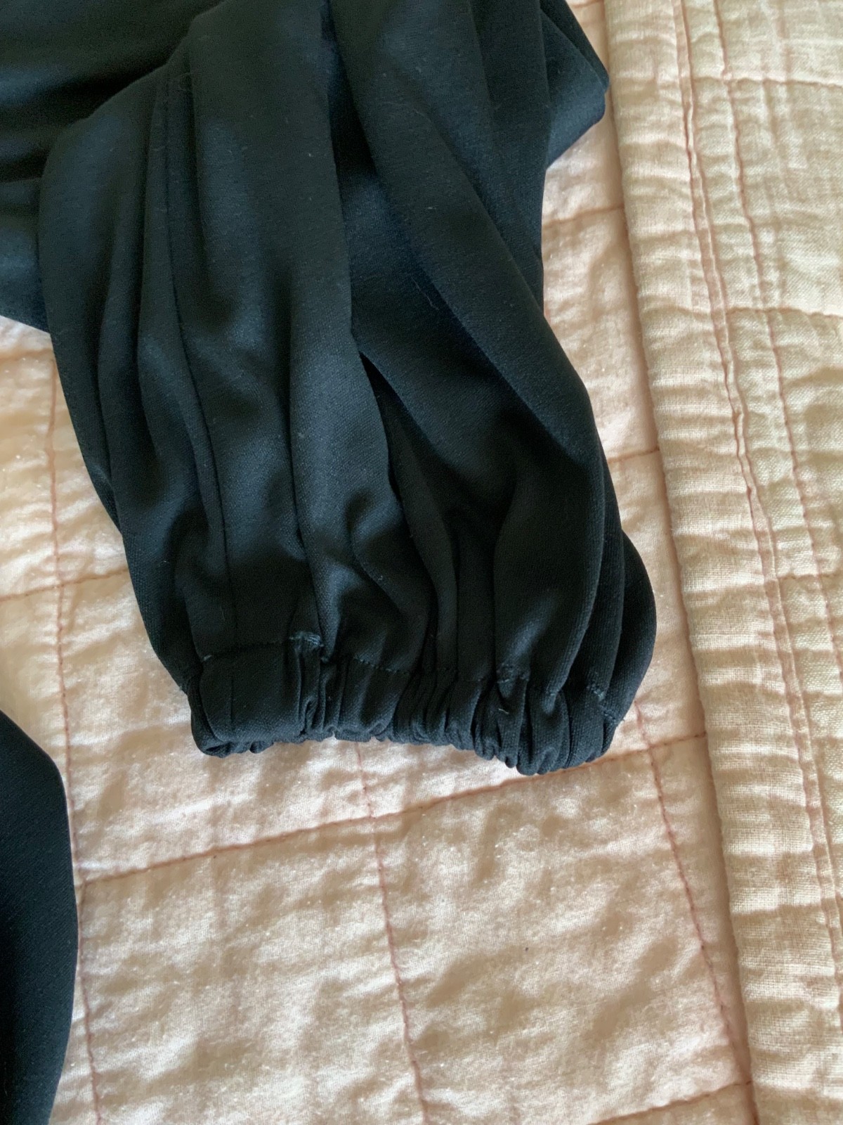 Vintage Rags by Kressandra San Francisco 1970’s Black and Red Long Dress Size 7