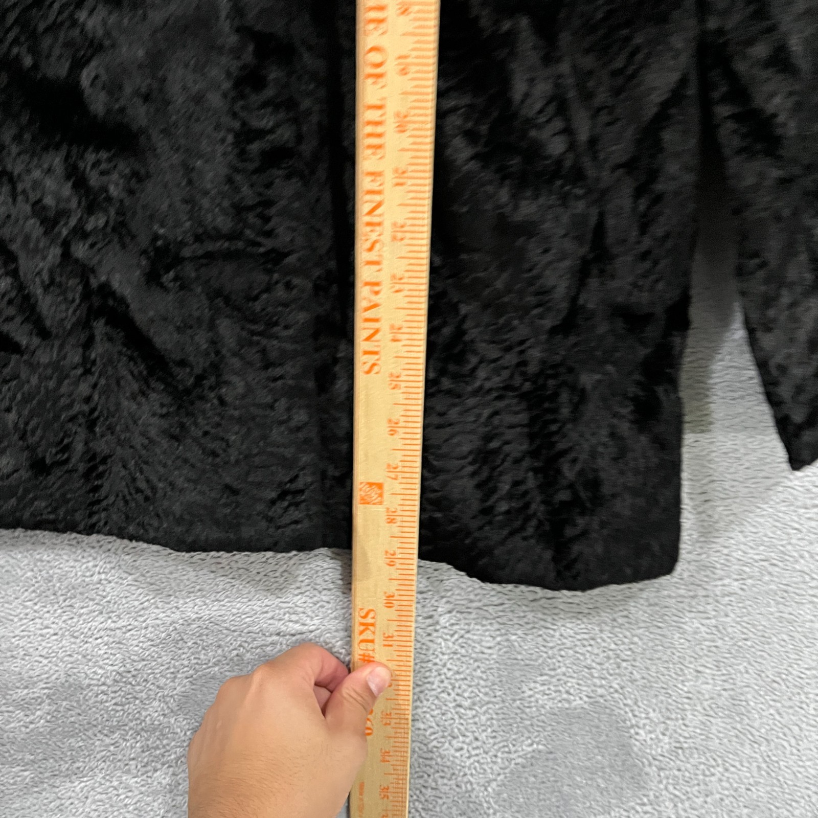 Vintage Betty Rose Coat Women Medium Fur Jacket Button Soft Old Money Preppy 80s