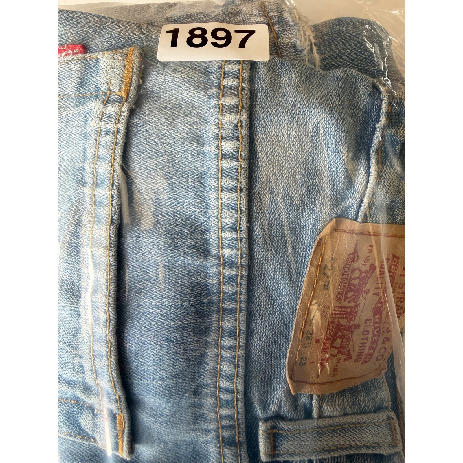 Levis 527 Bootcut Jeans Mens 28×28 Medium Wash Blue Denim Vintage 16 Regular